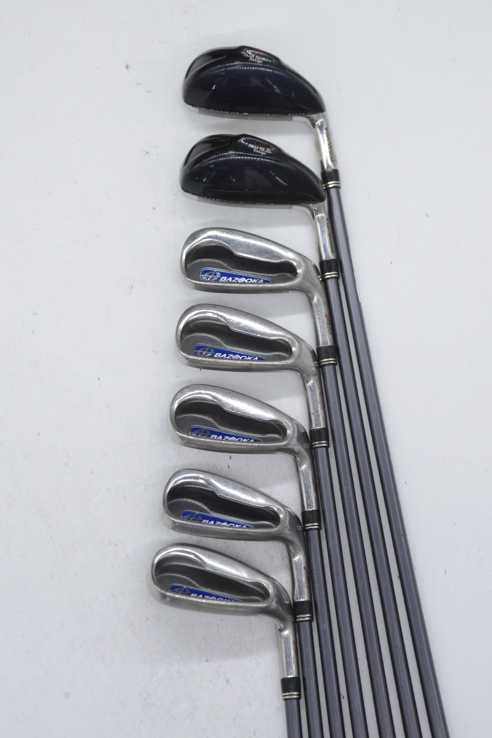 Tour Edge Bazooka JMAX Ql 3H-4H, 6-PW Iron Set S Flex +0.75"