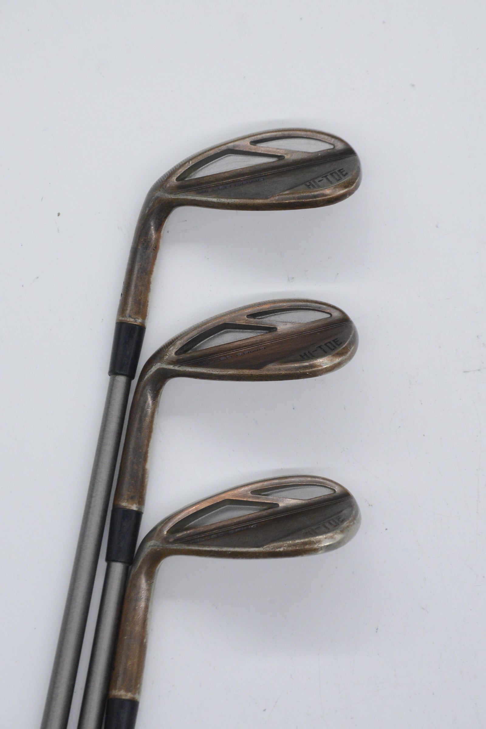 Lefty TaylorMade Hi Toe 4 50, 54, 58 Degree Wedge Set S Flex