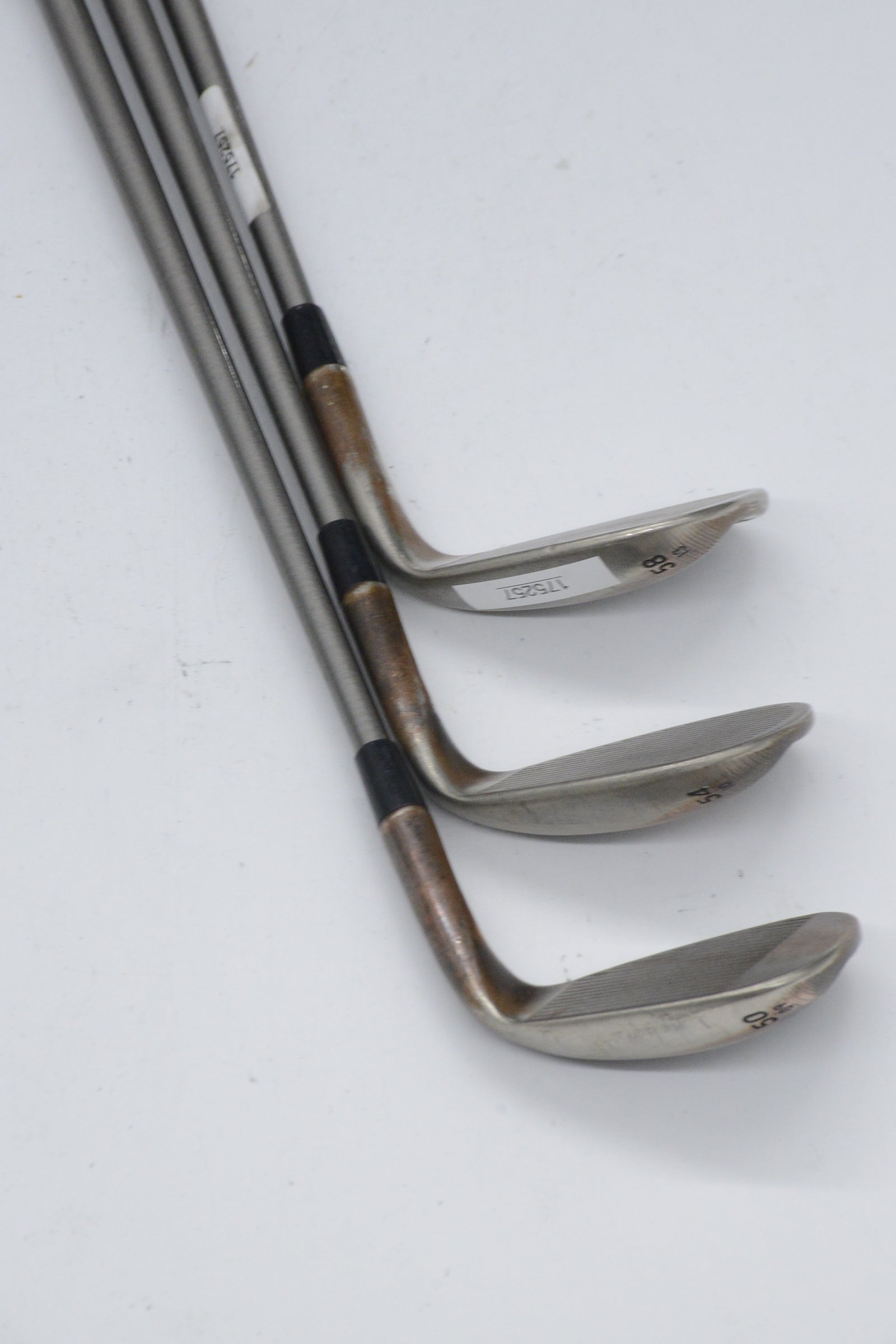 Lefty TaylorMade Hi Toe 4 50, 54, 58 Degree Wedge Set S Flex