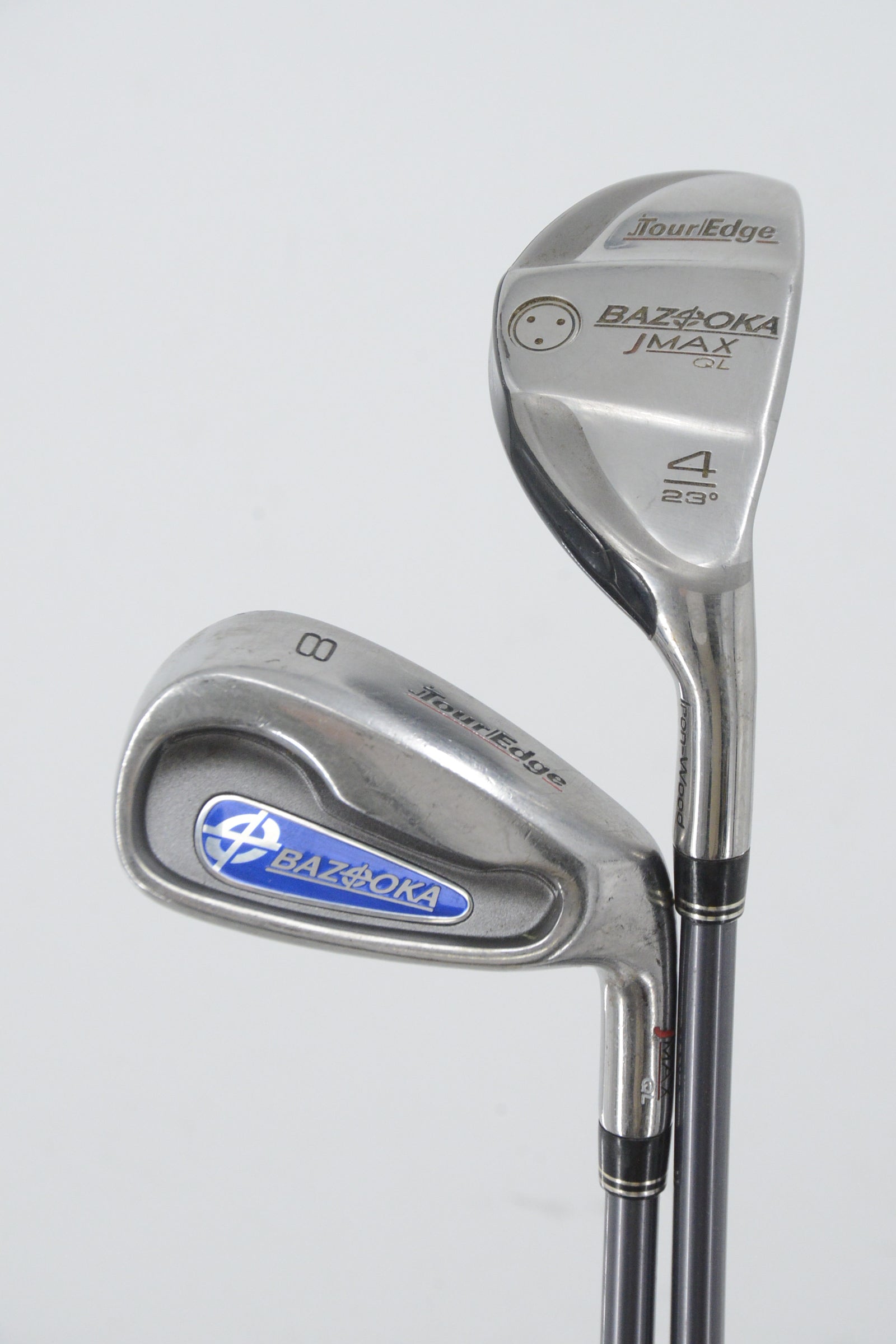 Tour Edge Bazooka JMAX Ql 3H-4H, 6-PW Iron Set S Flex +0.75"