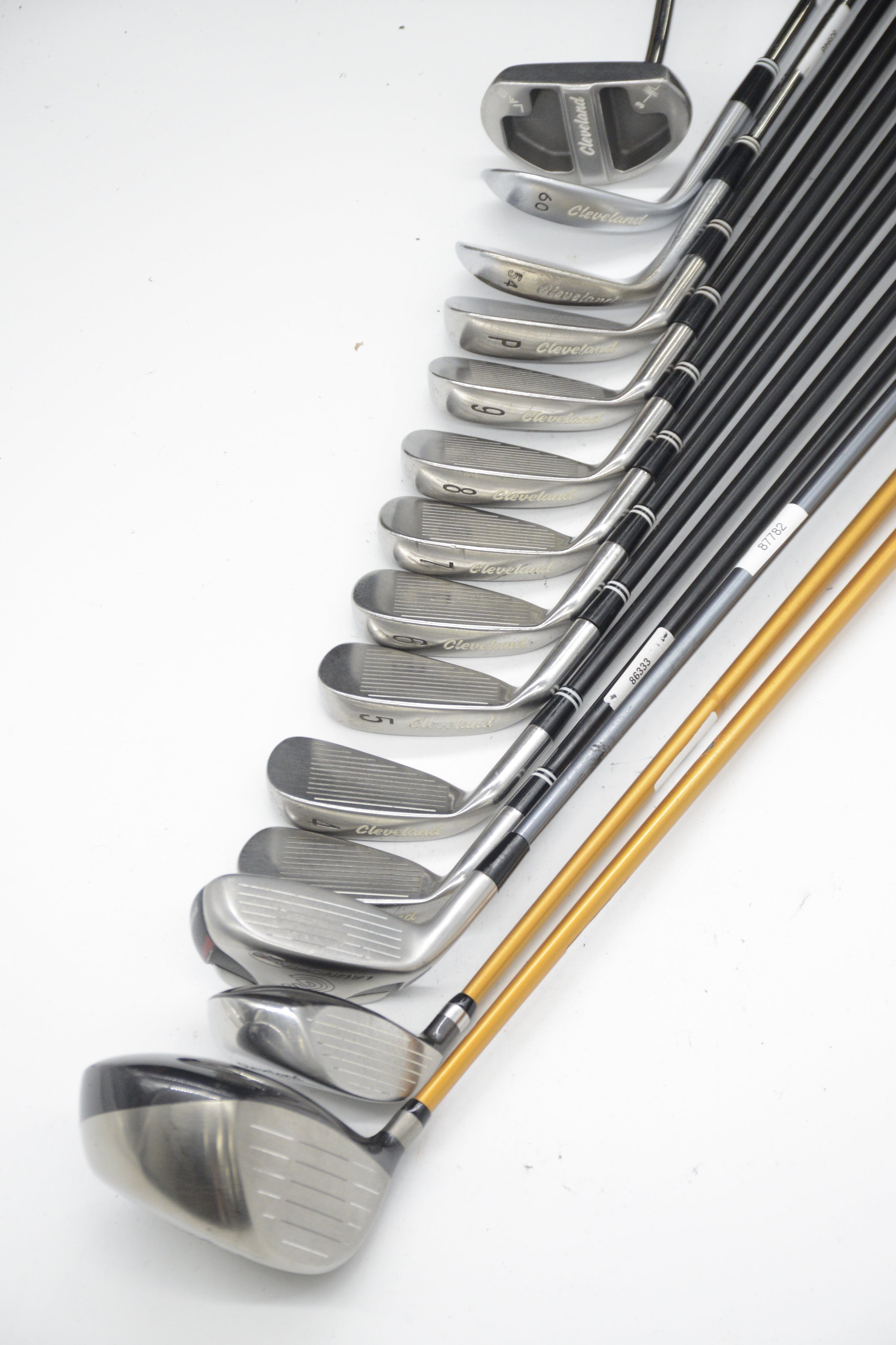 Cleveland Ta5 (Copper Medallion) Mixed Full Set R Flex -0.25" Golf Clubs GolfRoots 