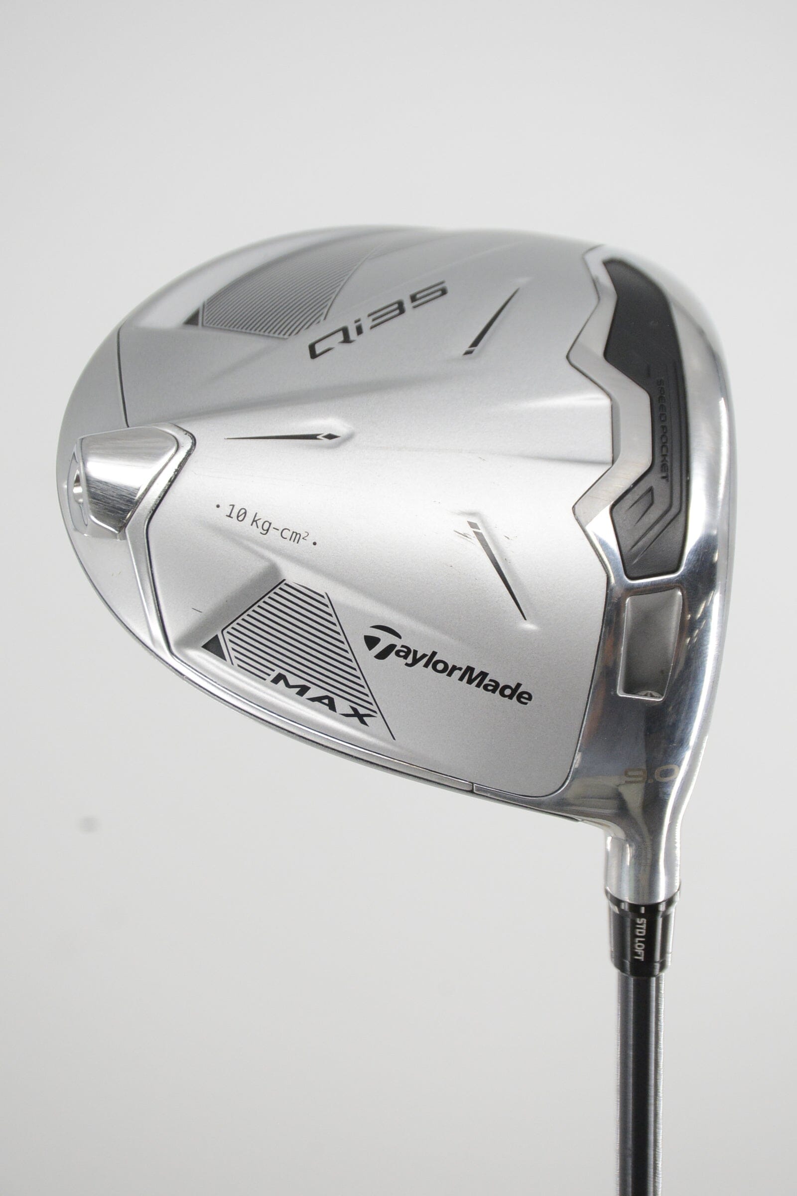 TaylorMade Qi35 Max Designer Silver 9 Degree Driver S Flex 45.5" Golf Clubs GolfRoots 