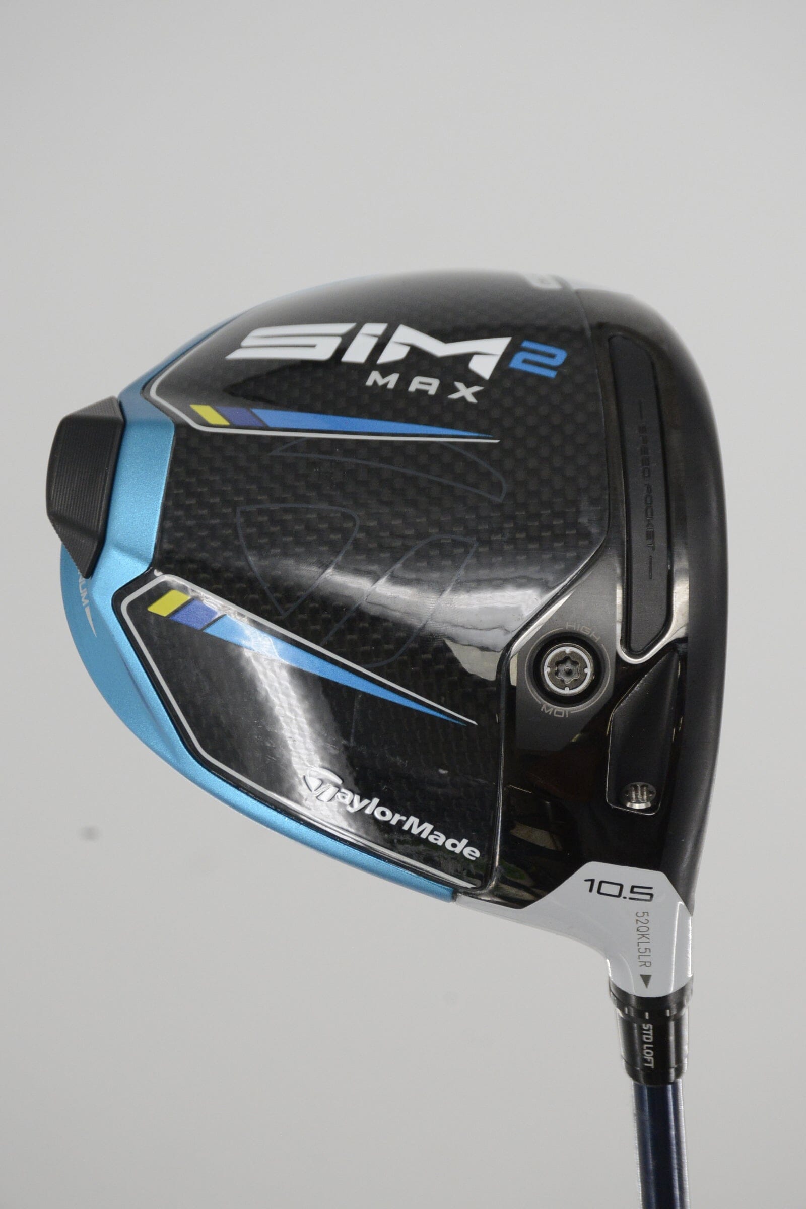 TaylorMade SIM2 Max 10.5 Degree Driver R Flex 45.5" Golf Clubs GolfRoots 