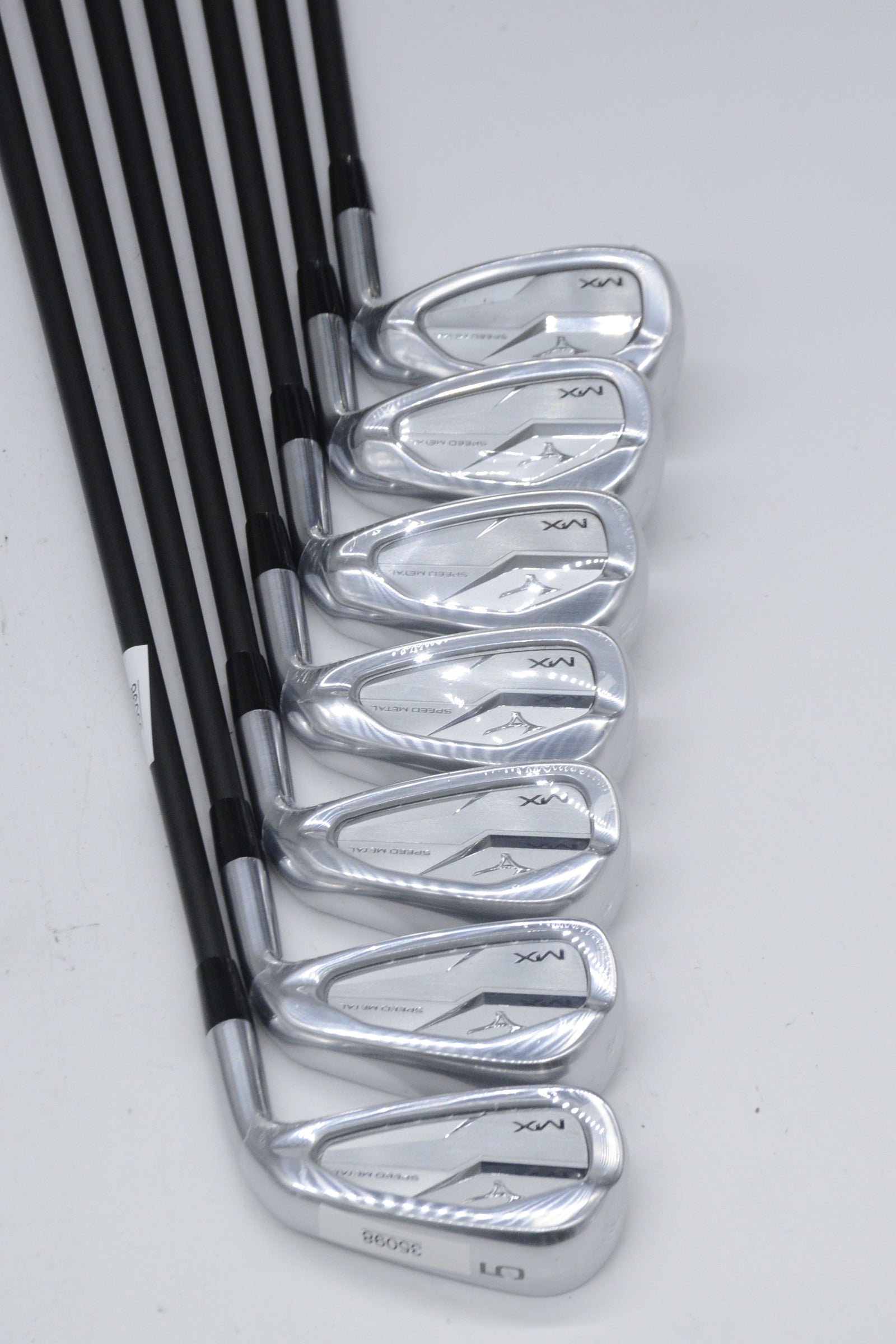 NEW Mizuno MX Speed Metal 5-GW Iron Set R Flex -0.5"