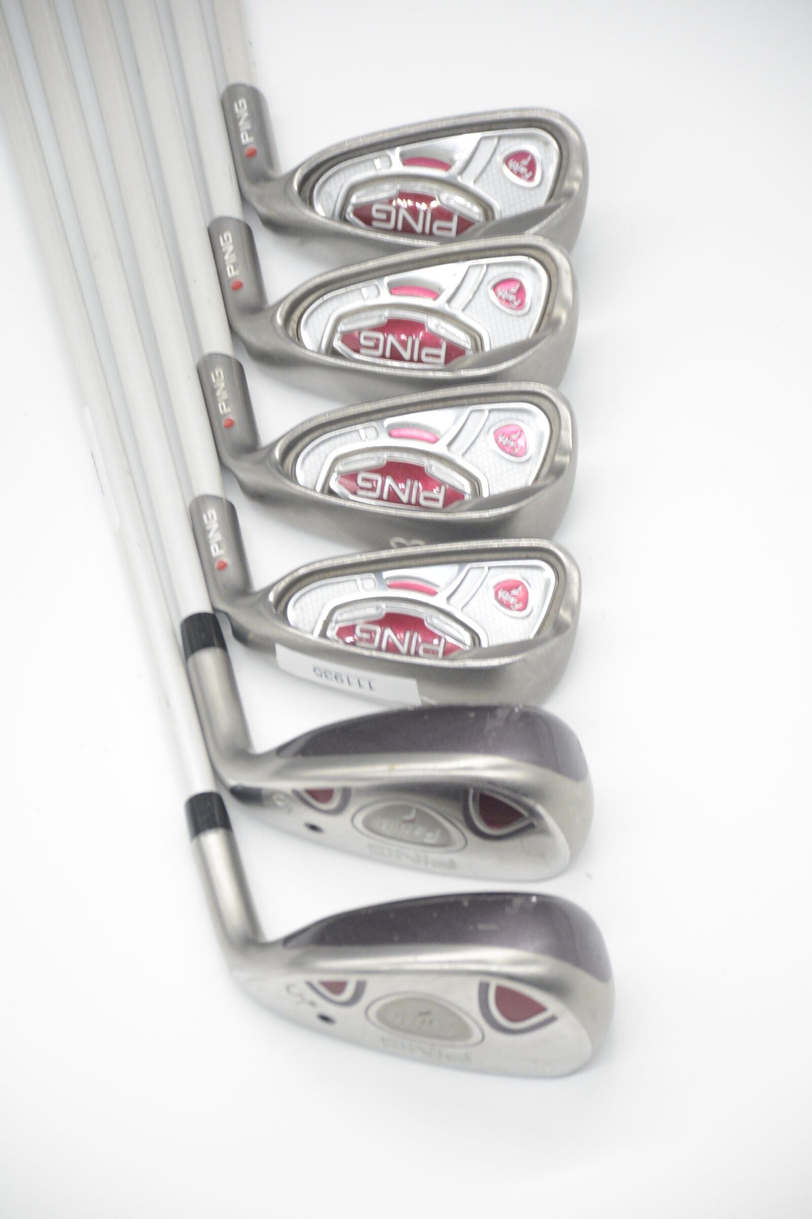 Women's Ping Faith 5H-6H, 7-PW Iron Set W Flex Std Length Golf Clubs GolfRoots 