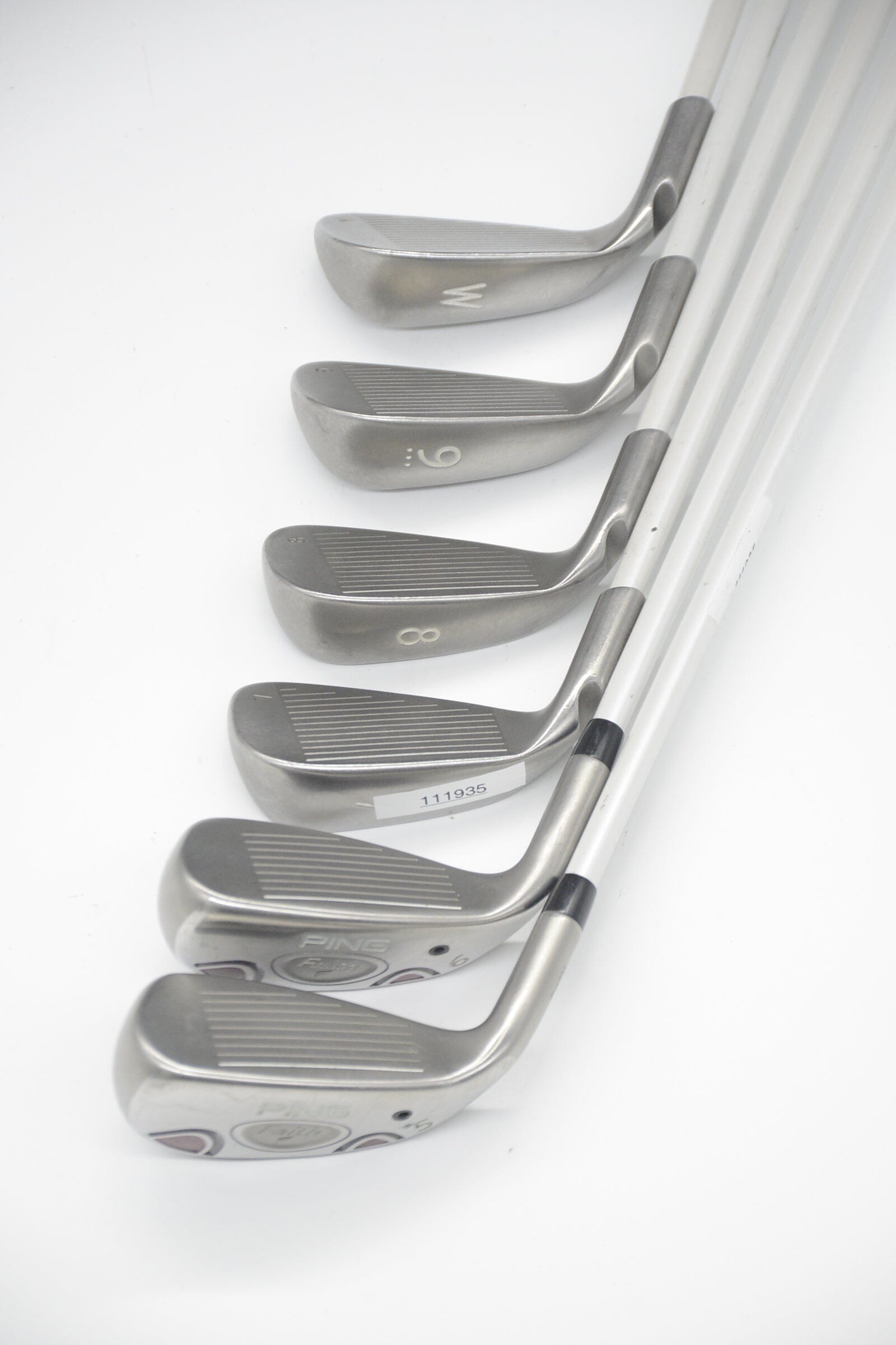 Women's Ping Faith 5H-6H, 7-PW Iron Set W Flex Std Length Golf Clubs GolfRoots 