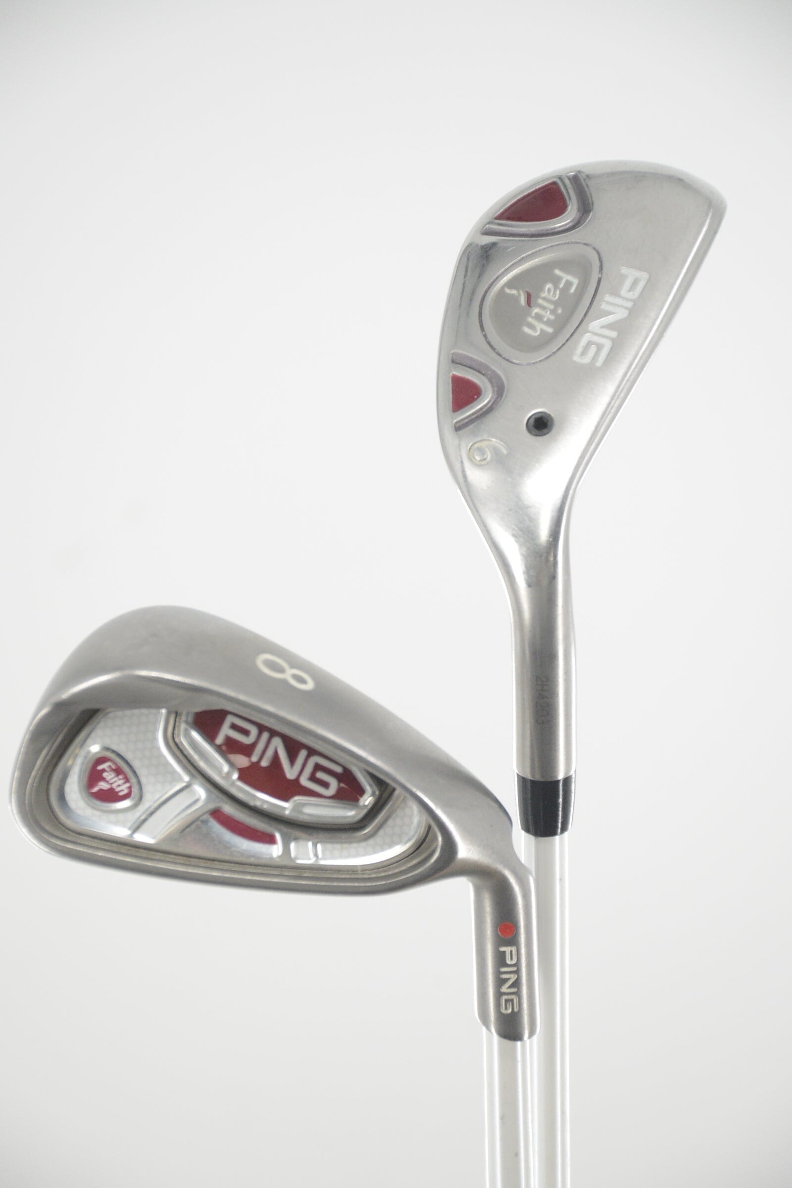 Women's Ping Faith 5H-6H, 7-PW Iron Set W Flex Std Length Golf Clubs GolfRoots 