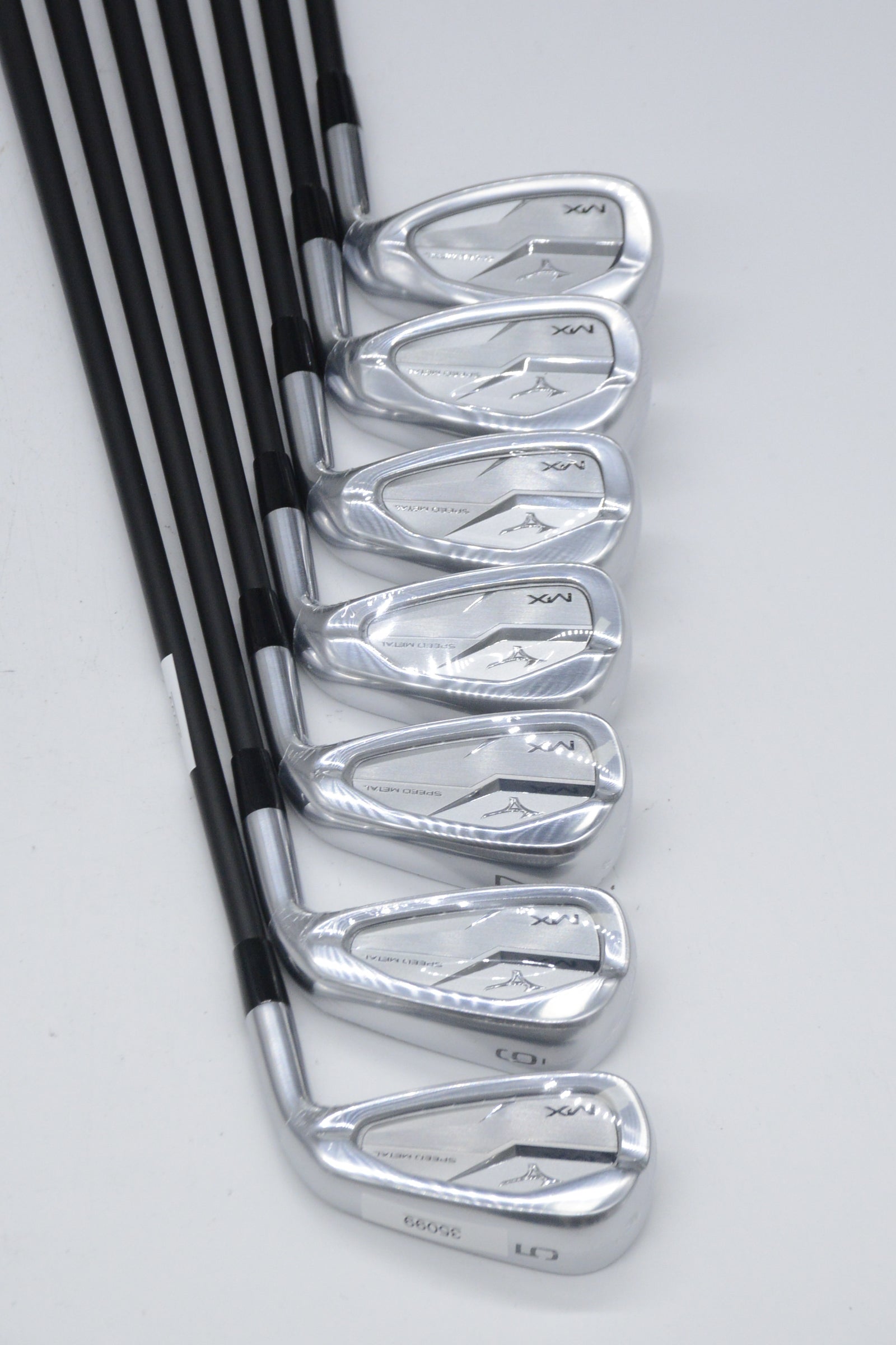 NEW Mizuno MX Speed Metal 5-GW Iron Set R Flex -0.25"
