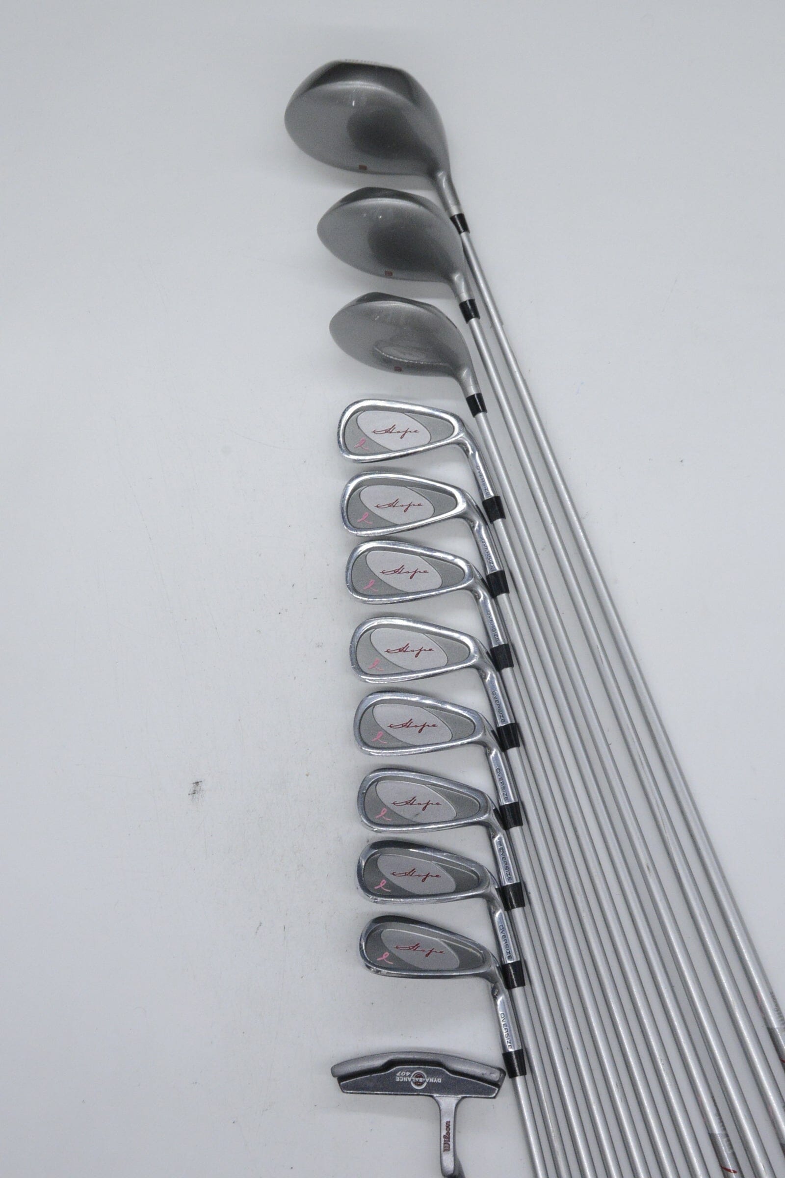 Women's Wilson Hope Mixed Full Set W Flex Std Length Golf Clubs GolfRoots 