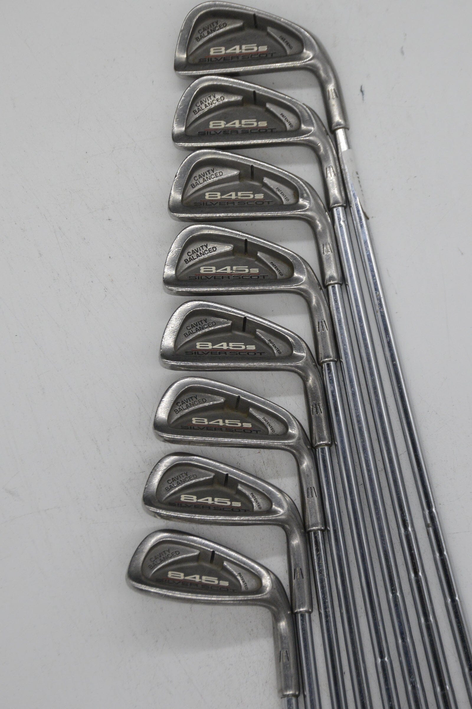 Tommy Armour 845S Silver Scot 2-9 Iron Set S Flex +0.25" Golf Clubs GolfRoots 