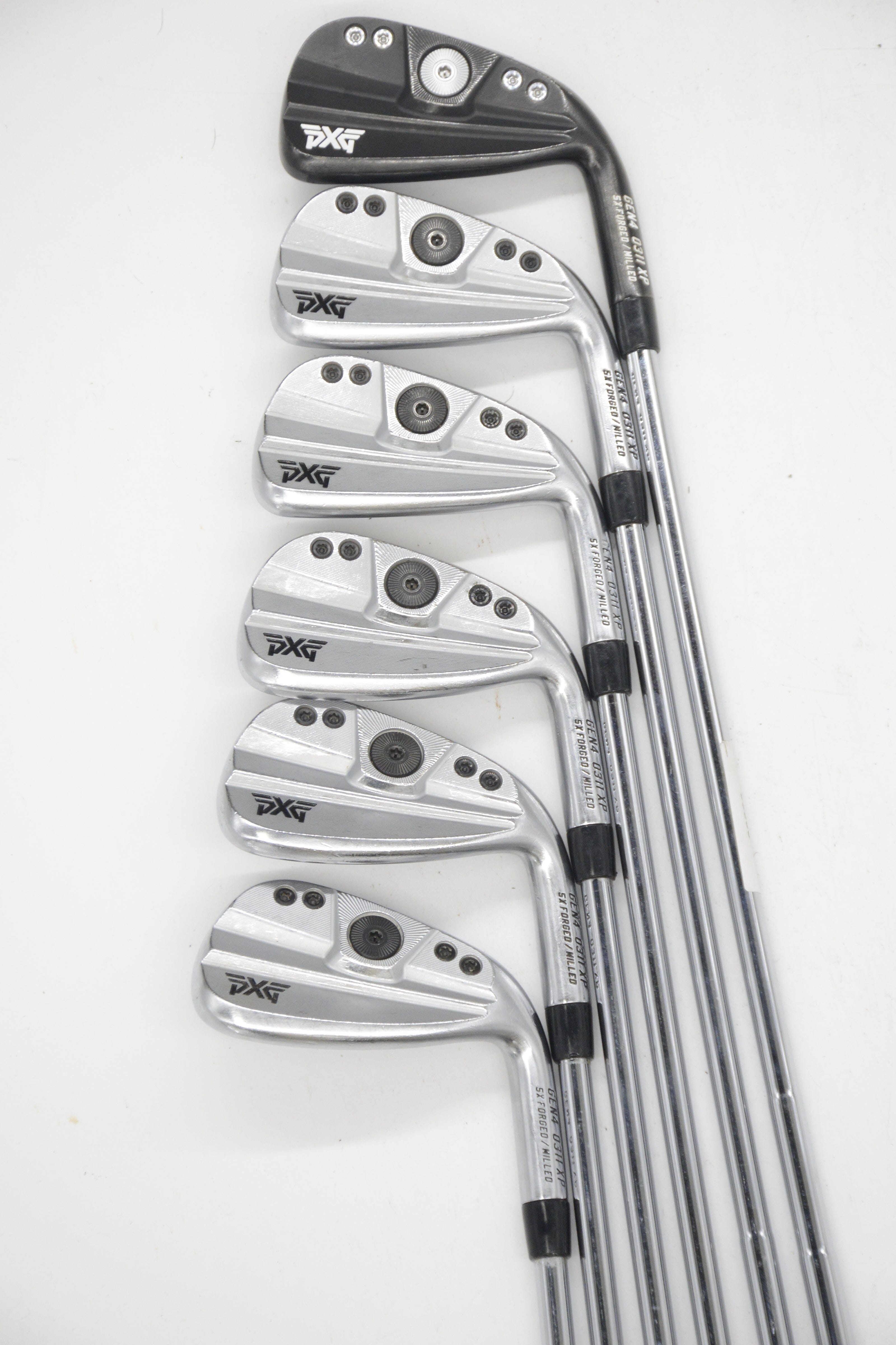 PXG 0311XP Gen 4 5-PW Iron Set S Flex +0.5" Golf Clubs GolfRoots 