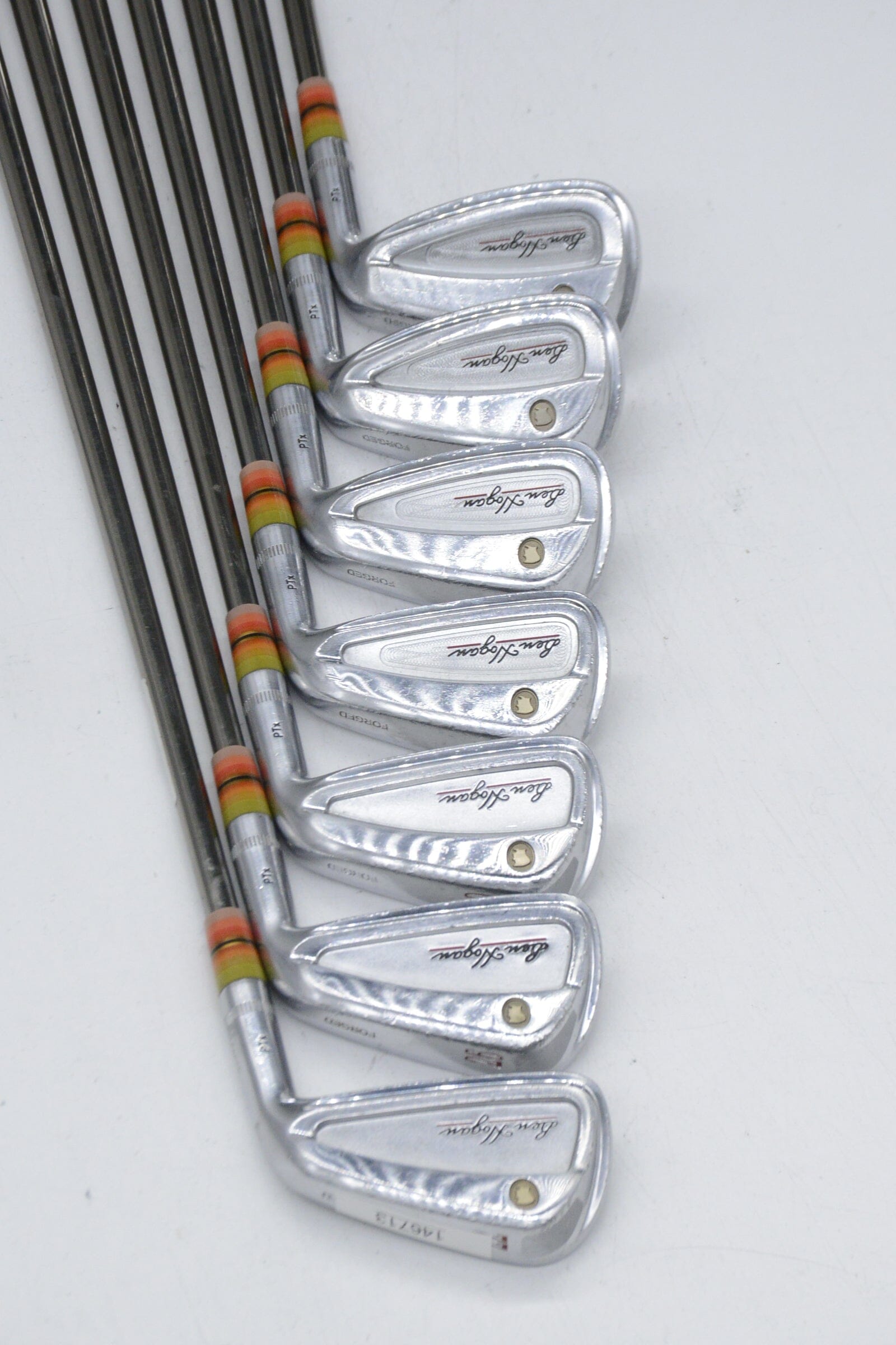 Ben Hogan PTX Mid Launch 4-PW Iron Set R Flex Std Length Golf Clubs GolfRoots 