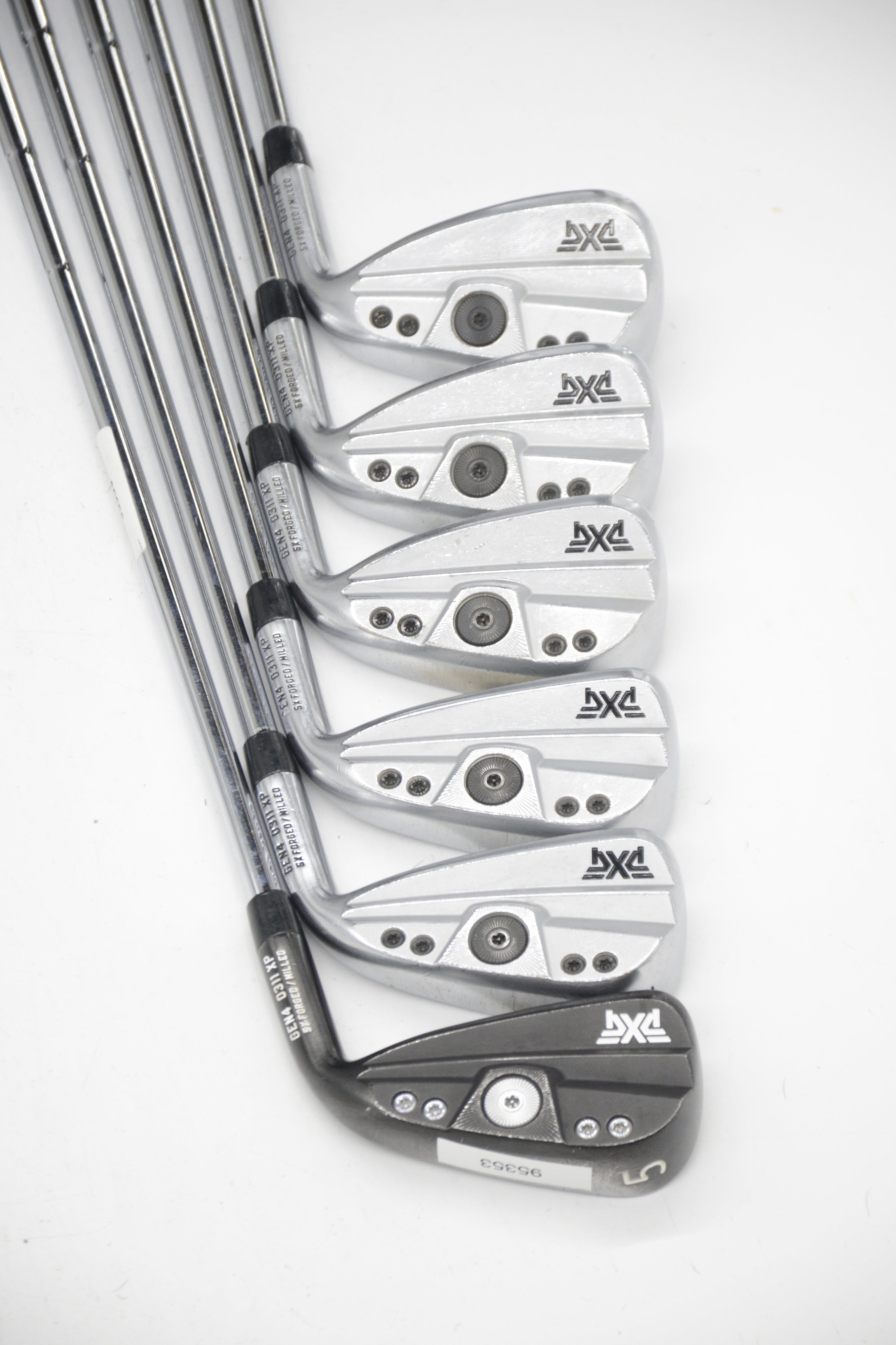 PXG 0311XP Gen 4 5-PW Iron Set S Flex +0.5" Golf Clubs GolfRoots 