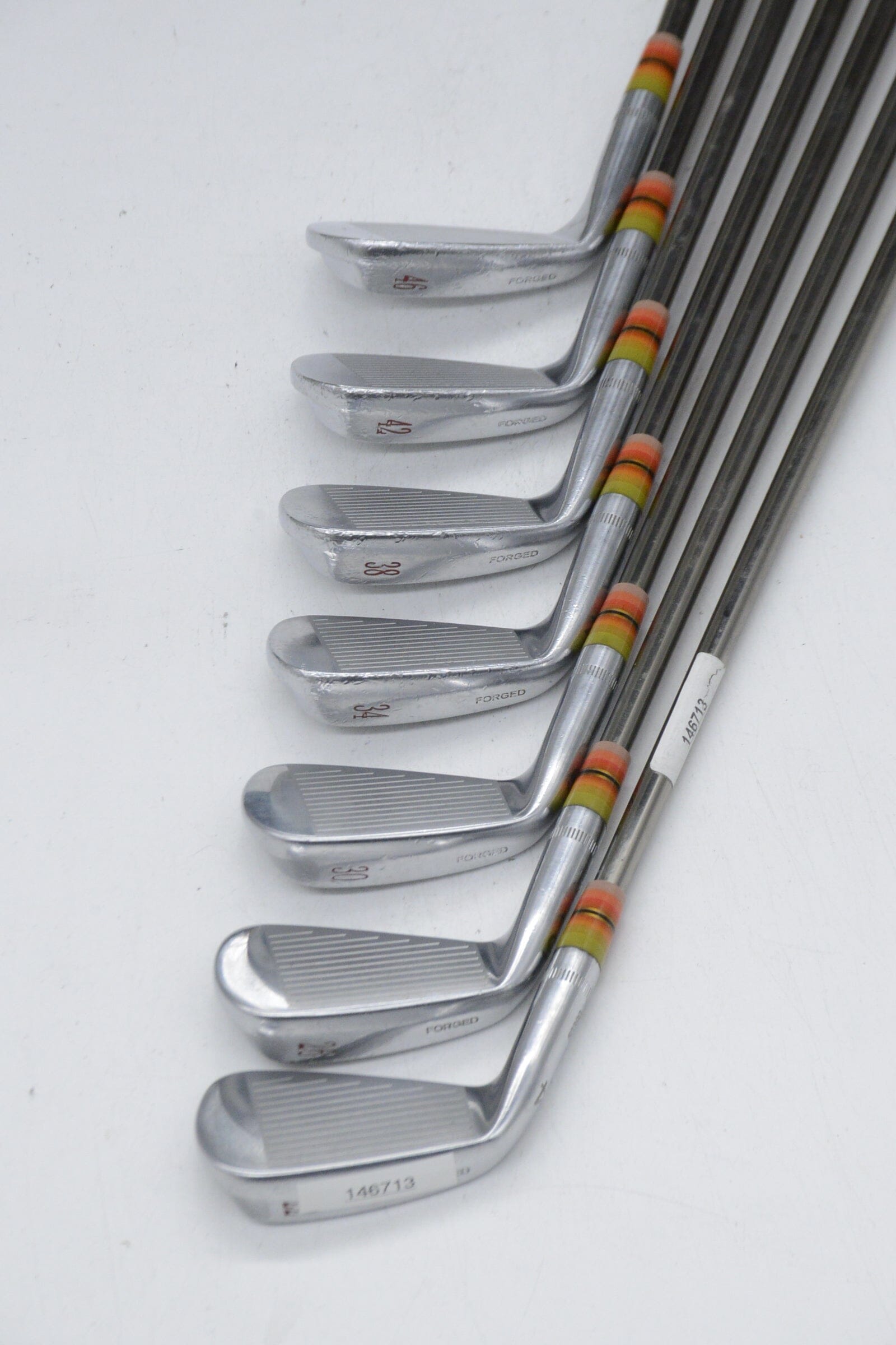 Ben Hogan PTX Mid Launch 4-PW Iron Set R Flex Std Length Golf Clubs GolfRoots 