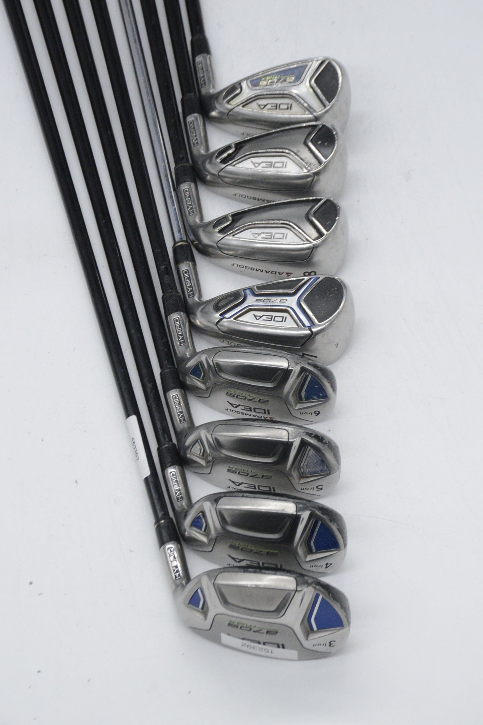 Adams Idea A7Os Max Hybrid 3-PW Iron Set R Flex +0.25" Golf Clubs GolfRoots 