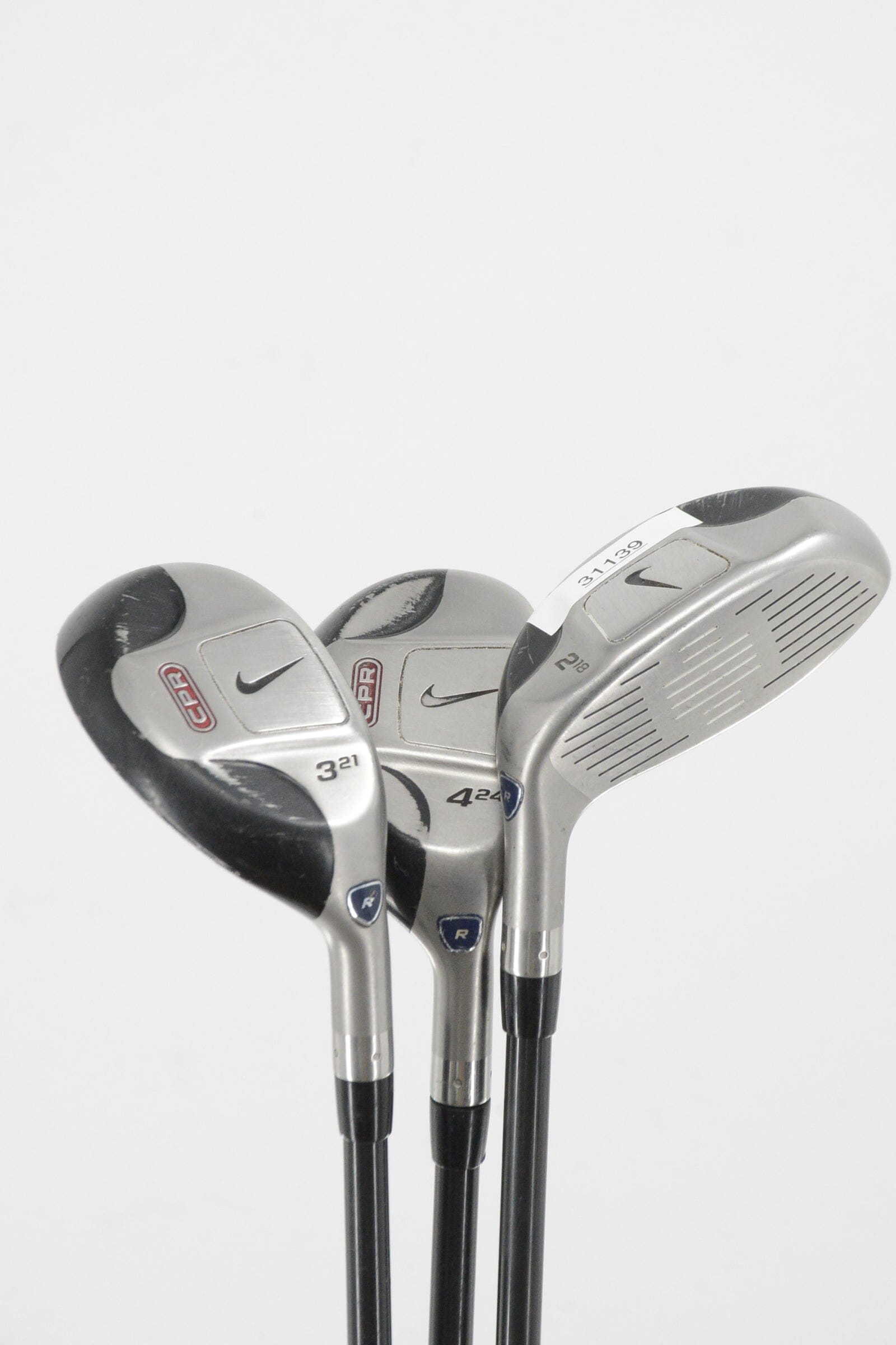 Nike CPR 3 2H, 3H, 4H Hybrid Set R Flex Golf Clubs GolfRoots 