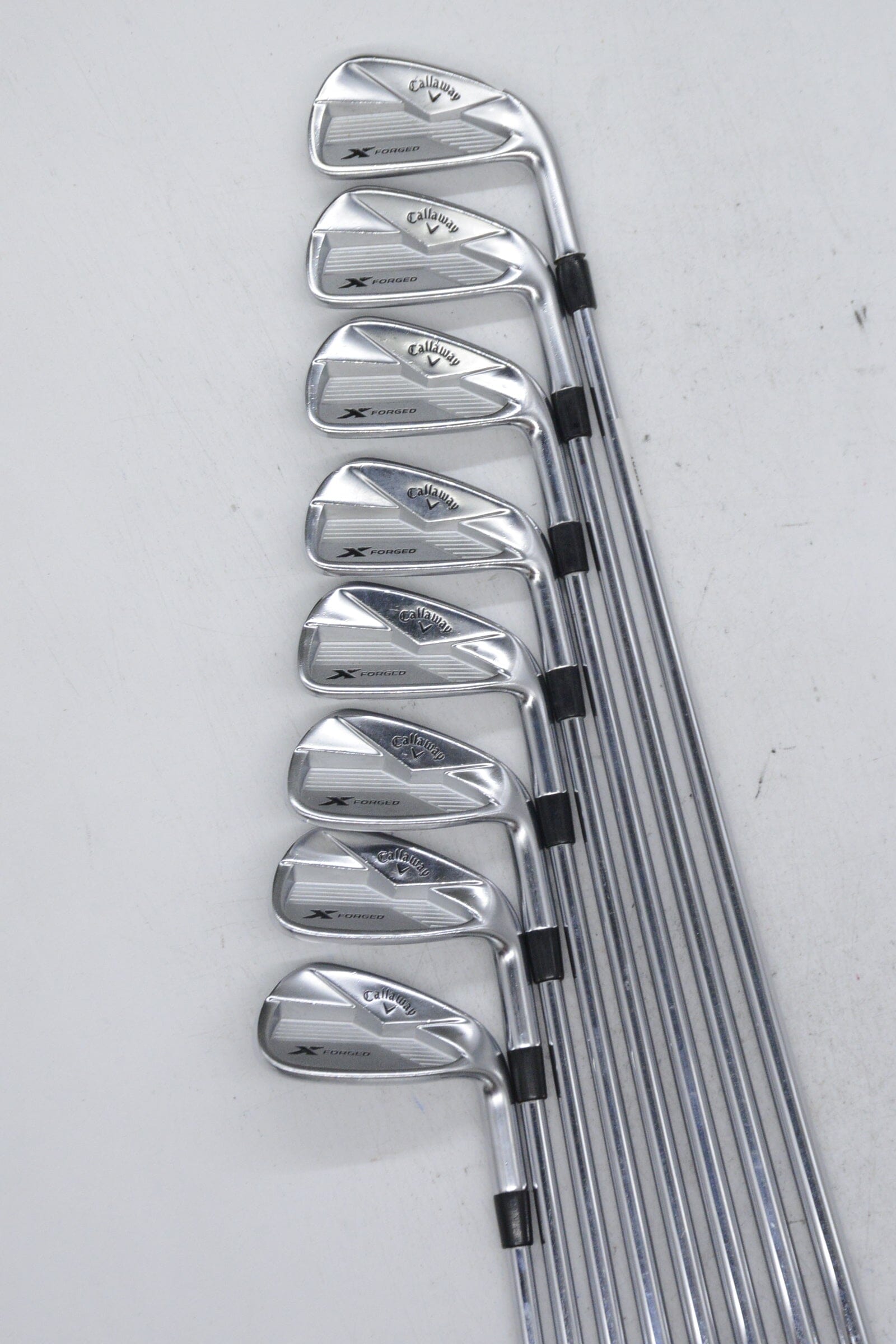 Callaway X Forged 18 3-PW Iron Set S Flex Std Length Golf Clubs GolfRoots 
