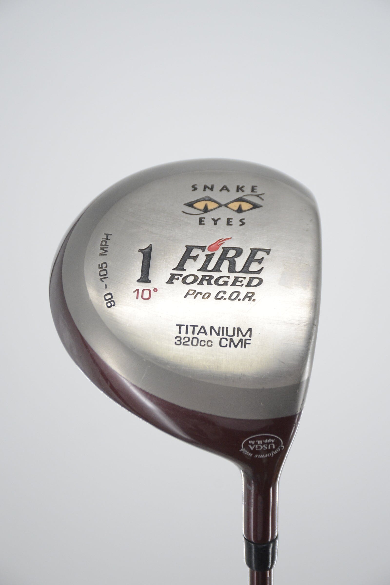 Snake Eyes Fire Forged 10 Degree Driver R Flex 44.75"