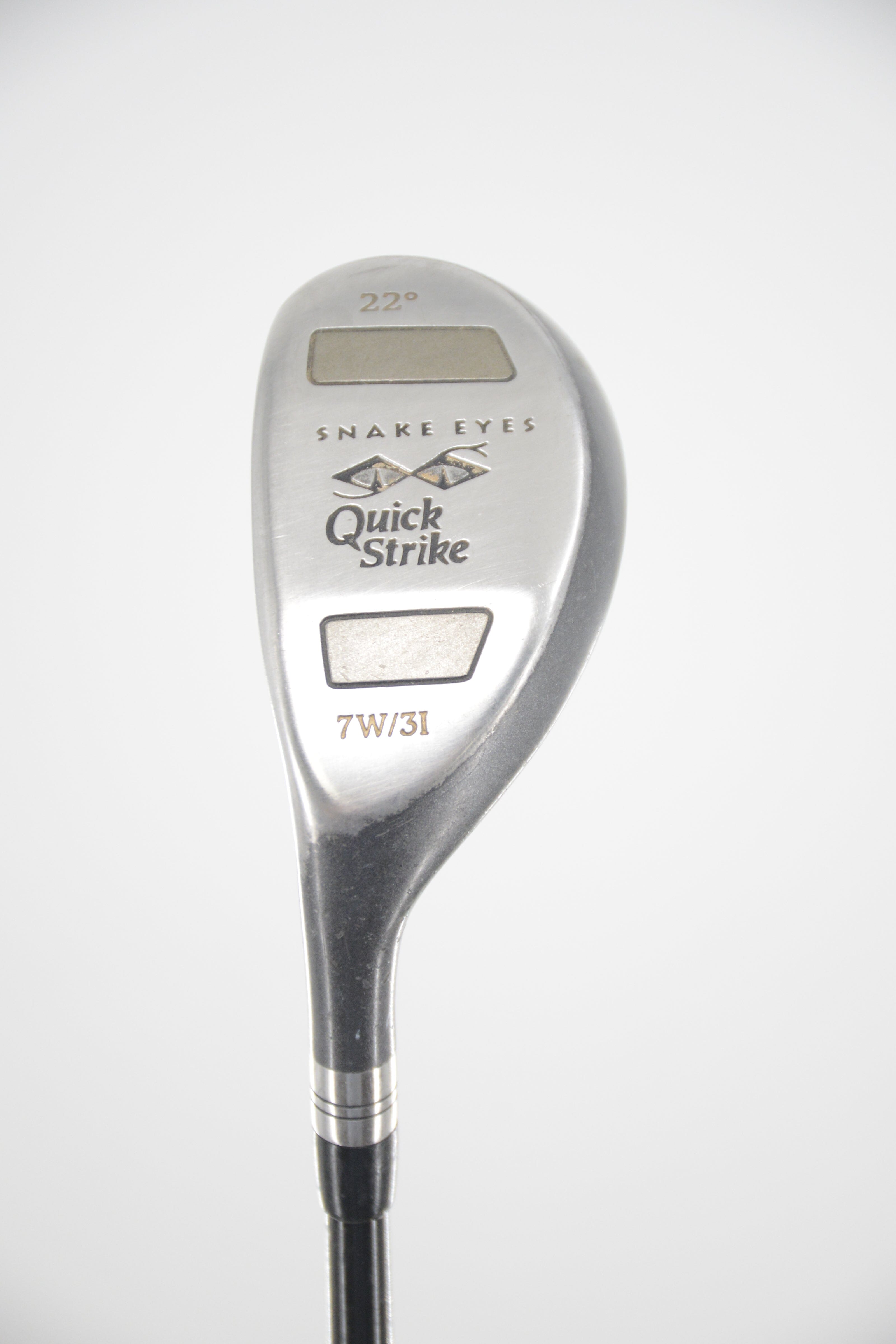 Lefty Snake Eyes Quick Strike 22 Degree Hybrid S Flex 40.75" Golf Clubs GolfRoots 