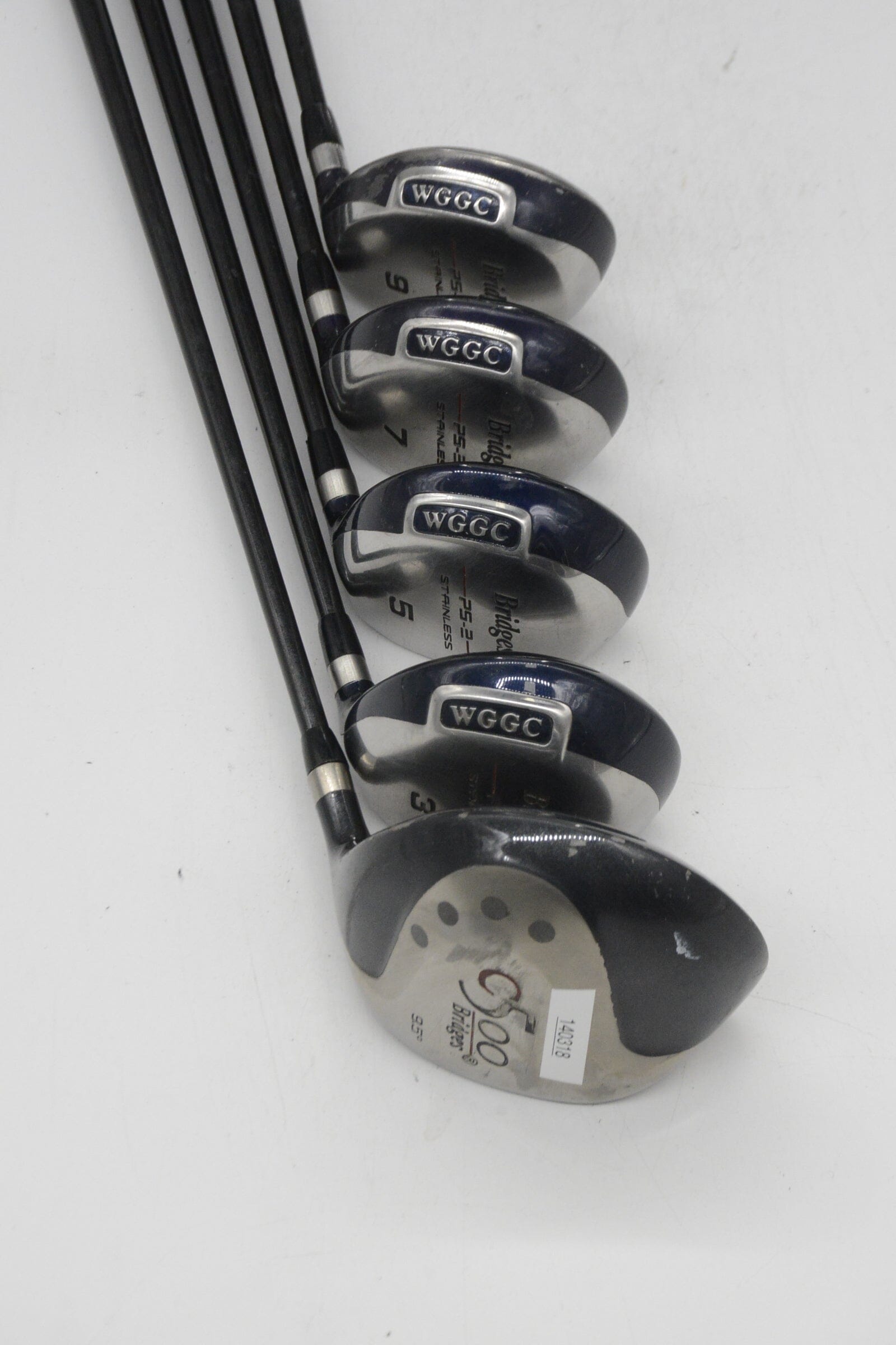 Bridges PS-2 D, 3W, 5W, 7W, 9W Wood Set R Flex Golf Clubs GolfRoots 