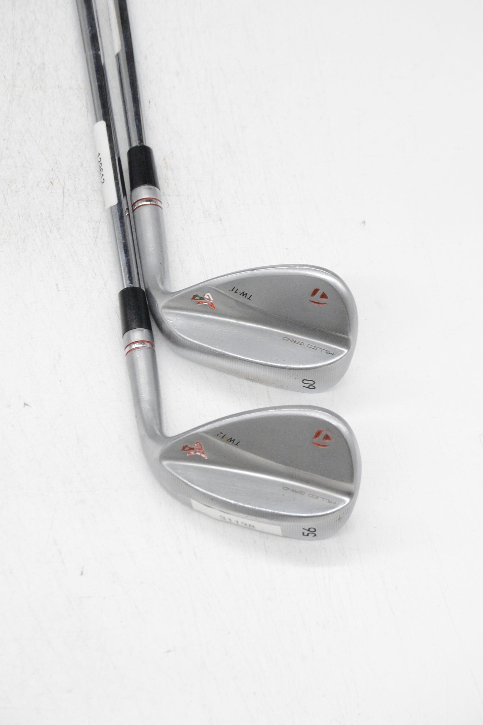 TaylorMade Milled Grind 4 Chrome TW 56 & 60 Degree Wedge Set Wedge Flex Golf Clubs GolfRoots 