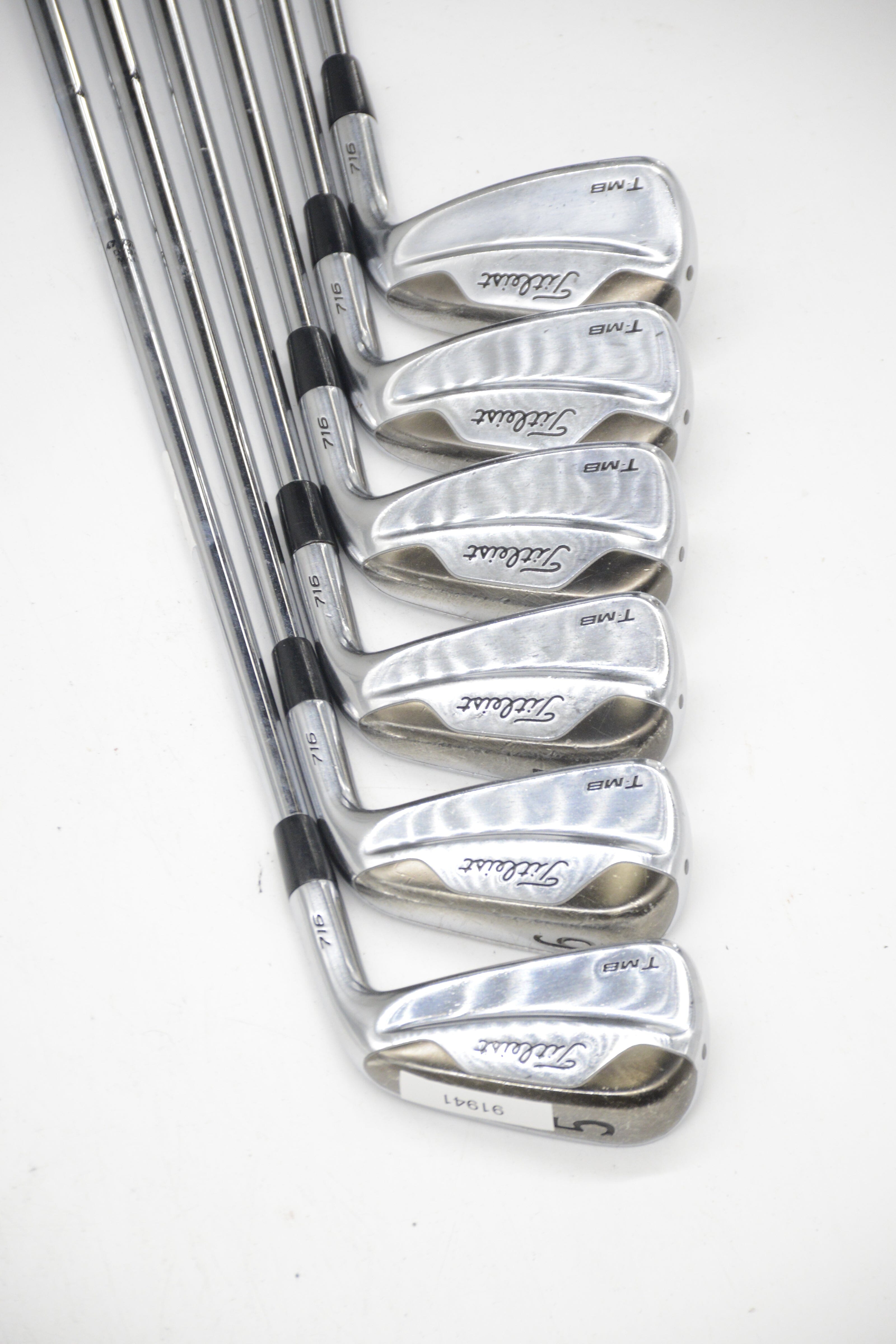 Titleist 716 T-MB 5-PW Iron Set S Flex Std Length Golf Clubs GolfRoots 