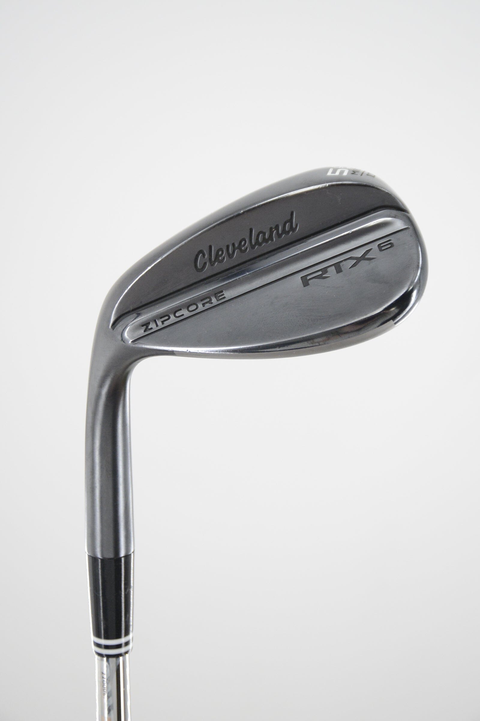 Lefty Cleveland RTX 6 ZipCore Black Satin 56 Degree Wedge Wedge Flex 35" Golf Clubs GolfRoots 