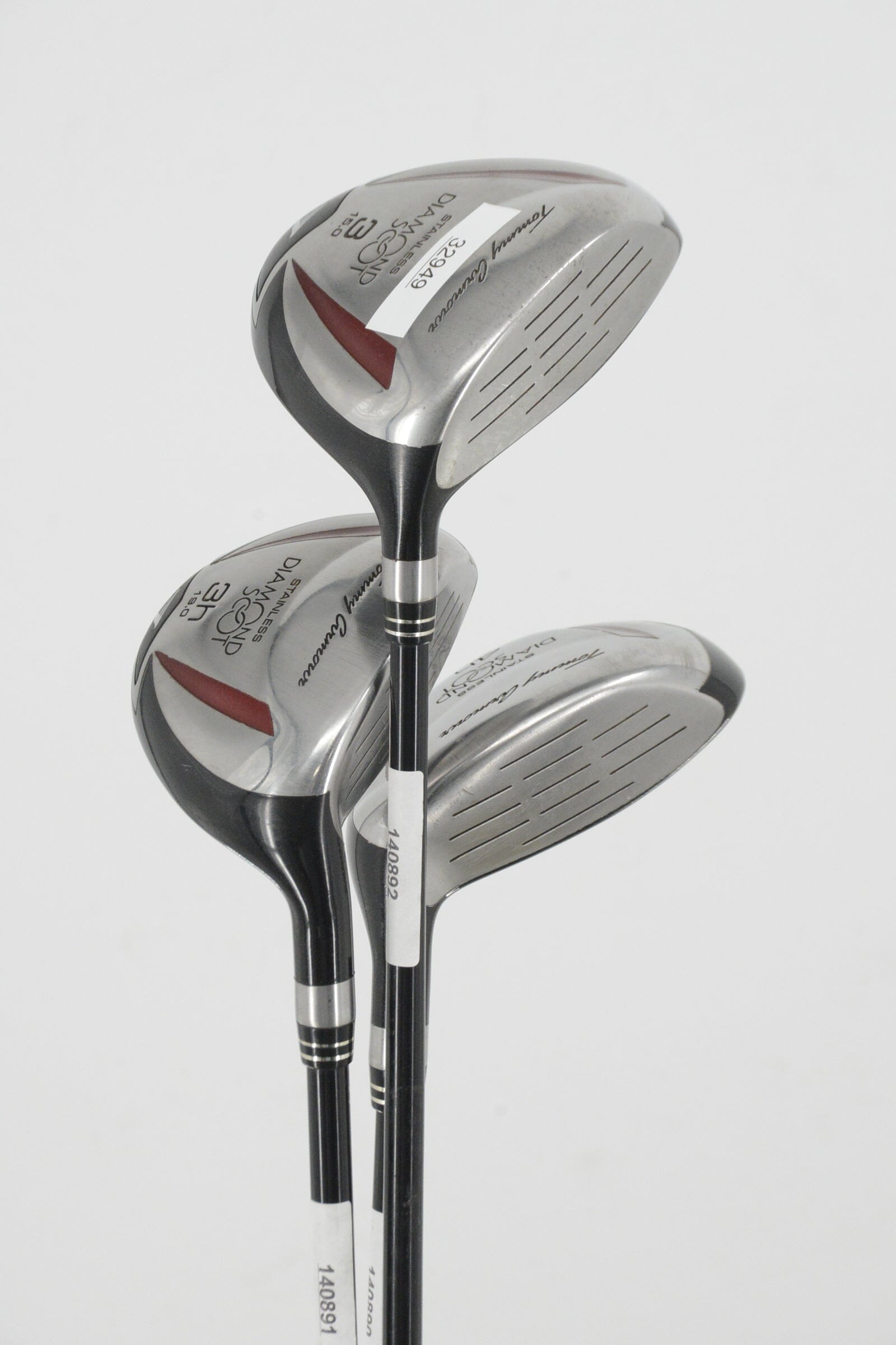 Tommy Armour Diamond Scot 3W, 3H, 4H Wood Set S Flex Golf Clubs GolfRoots 