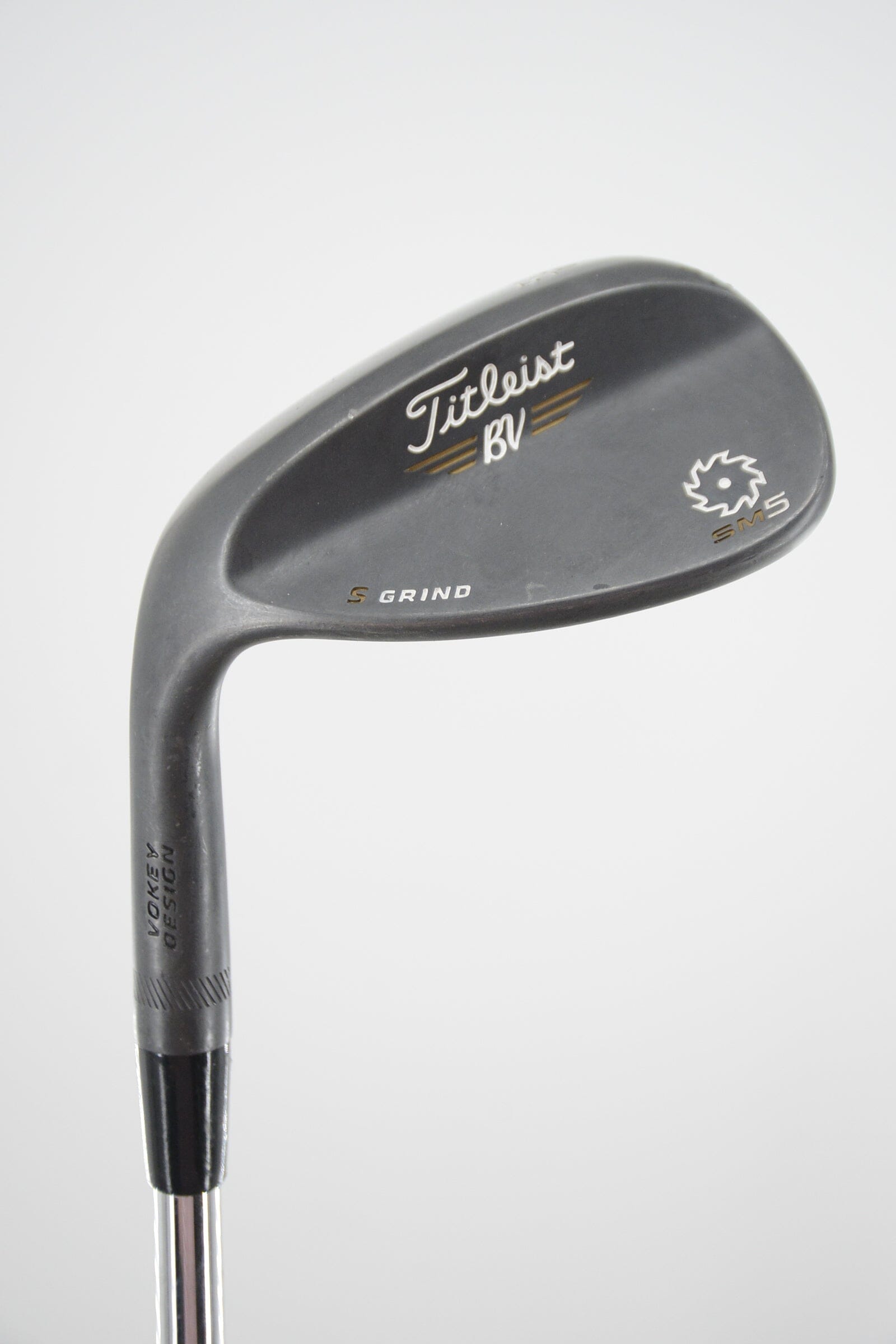 Lefty Titleist Vokey SM5 Raw Black 58 Degree Wedge Wedge Flex 34.75" Golf Clubs GolfRoots 