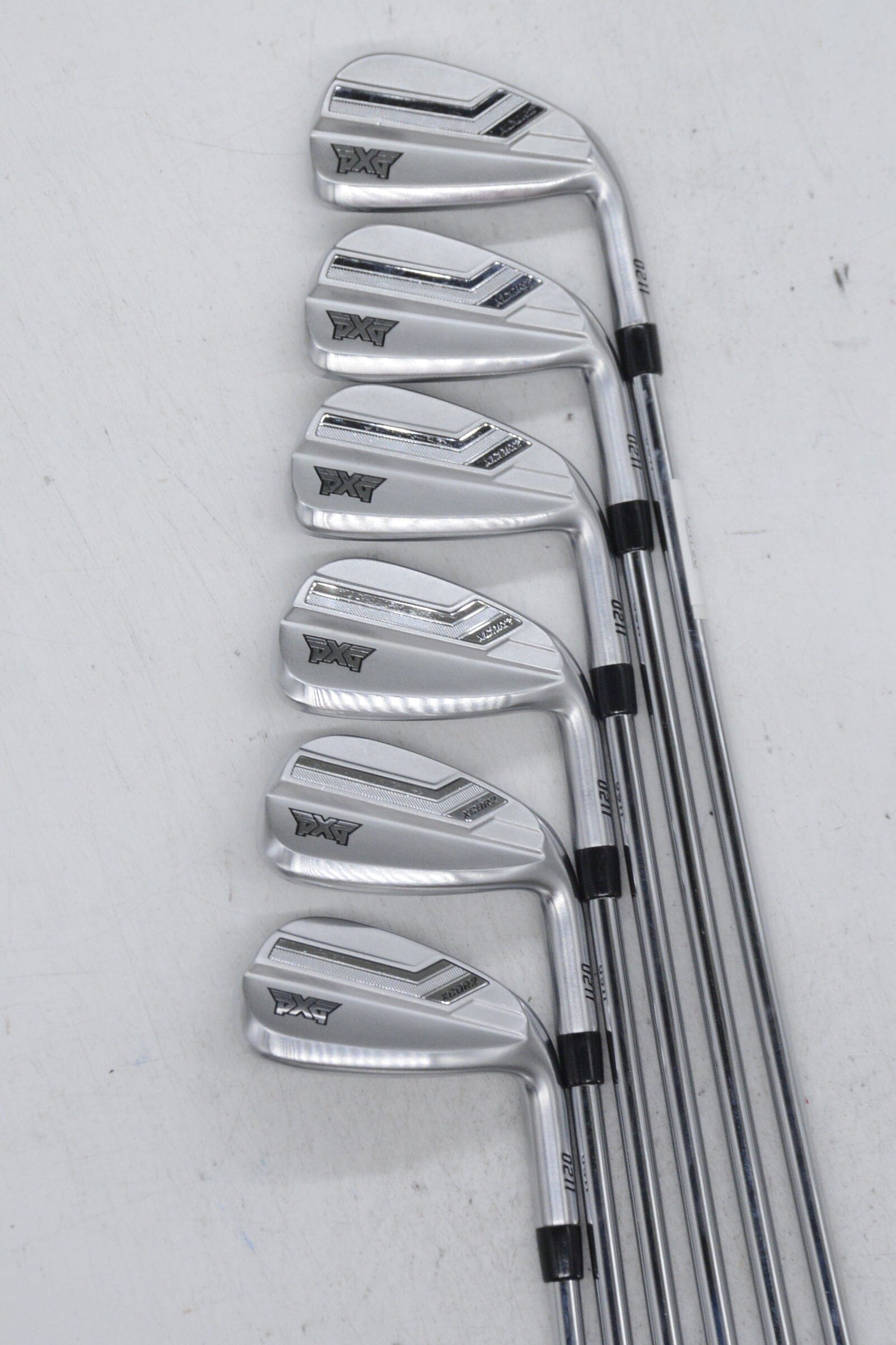 PXG 0211 XCOR2 5-PW Iron Set R Flex +0.5" Golf Clubs GolfRoots 
