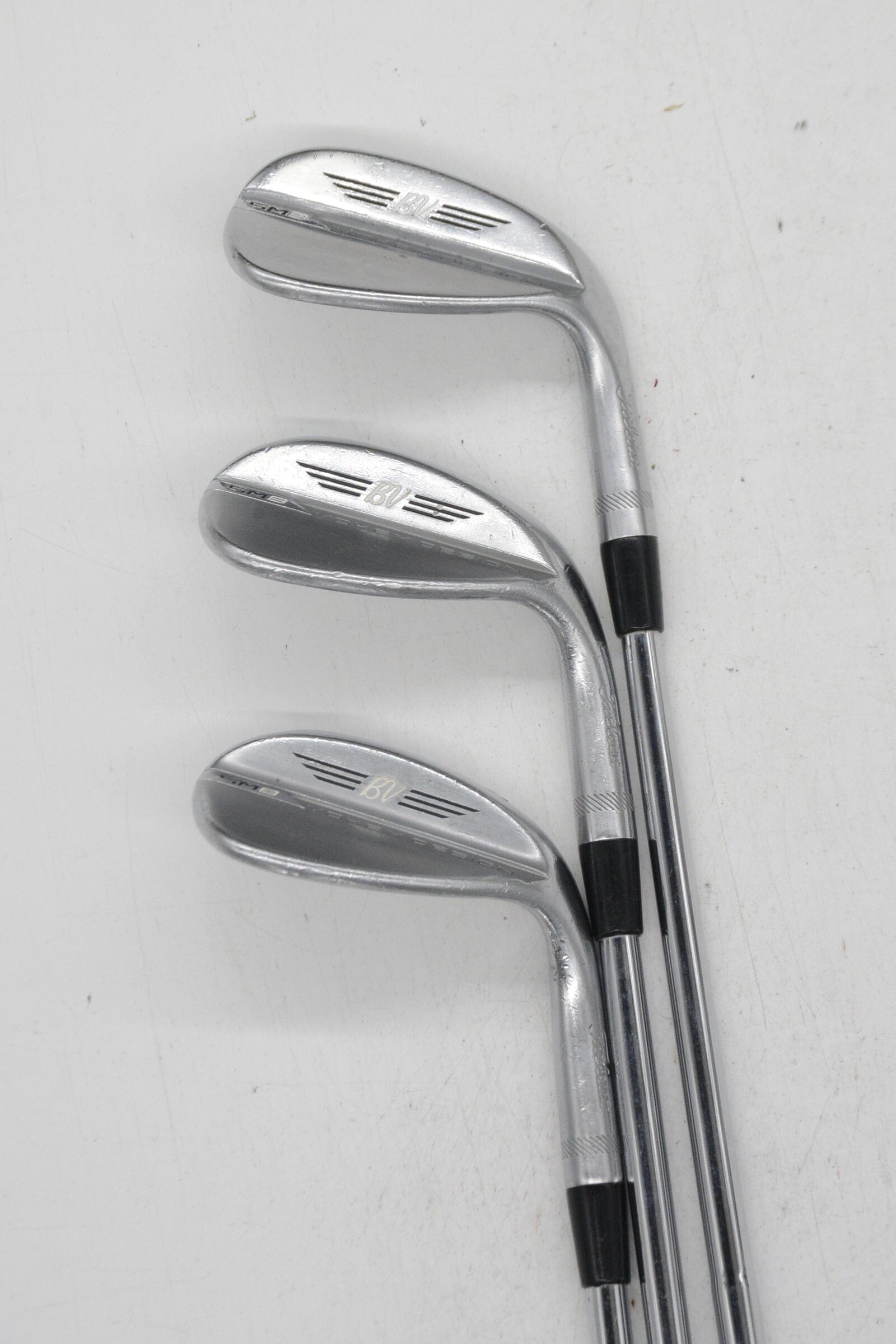 Titleist Vokey SM8 Tour Chrome 50, 54, 58 Degree Wedge Set Wedge Flex Golf Clubs GolfRoots 