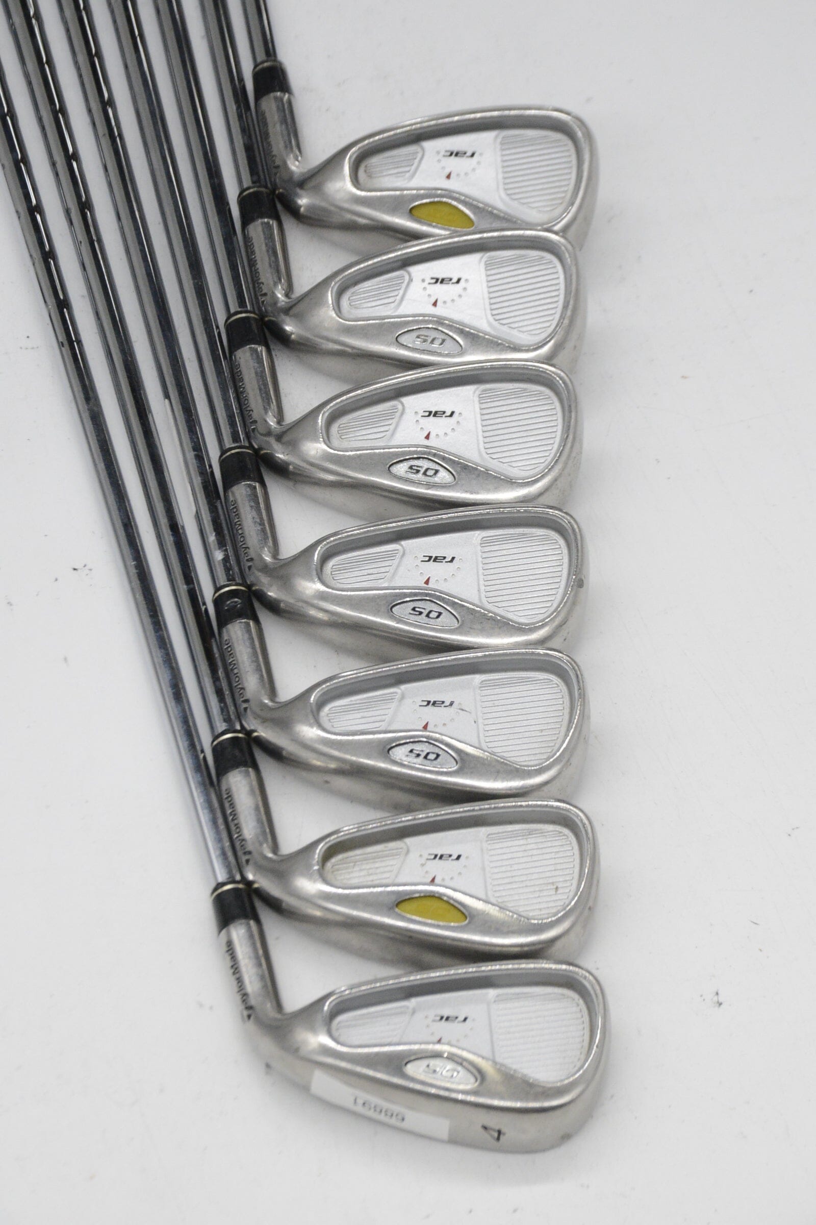 TaylorMade Rac OS 4-PW Iron Set S Flex +0.25" Golf Clubs GolfRoots 