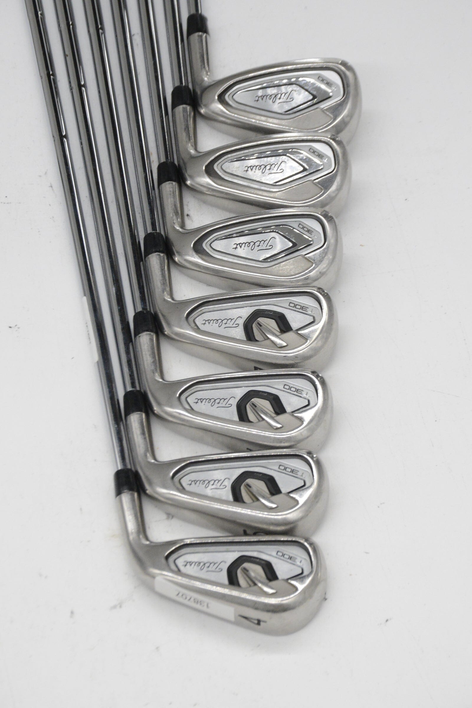 Titleist T300 4-PW Iron Set S Flex +0.5" Golf Clubs GolfRoots 