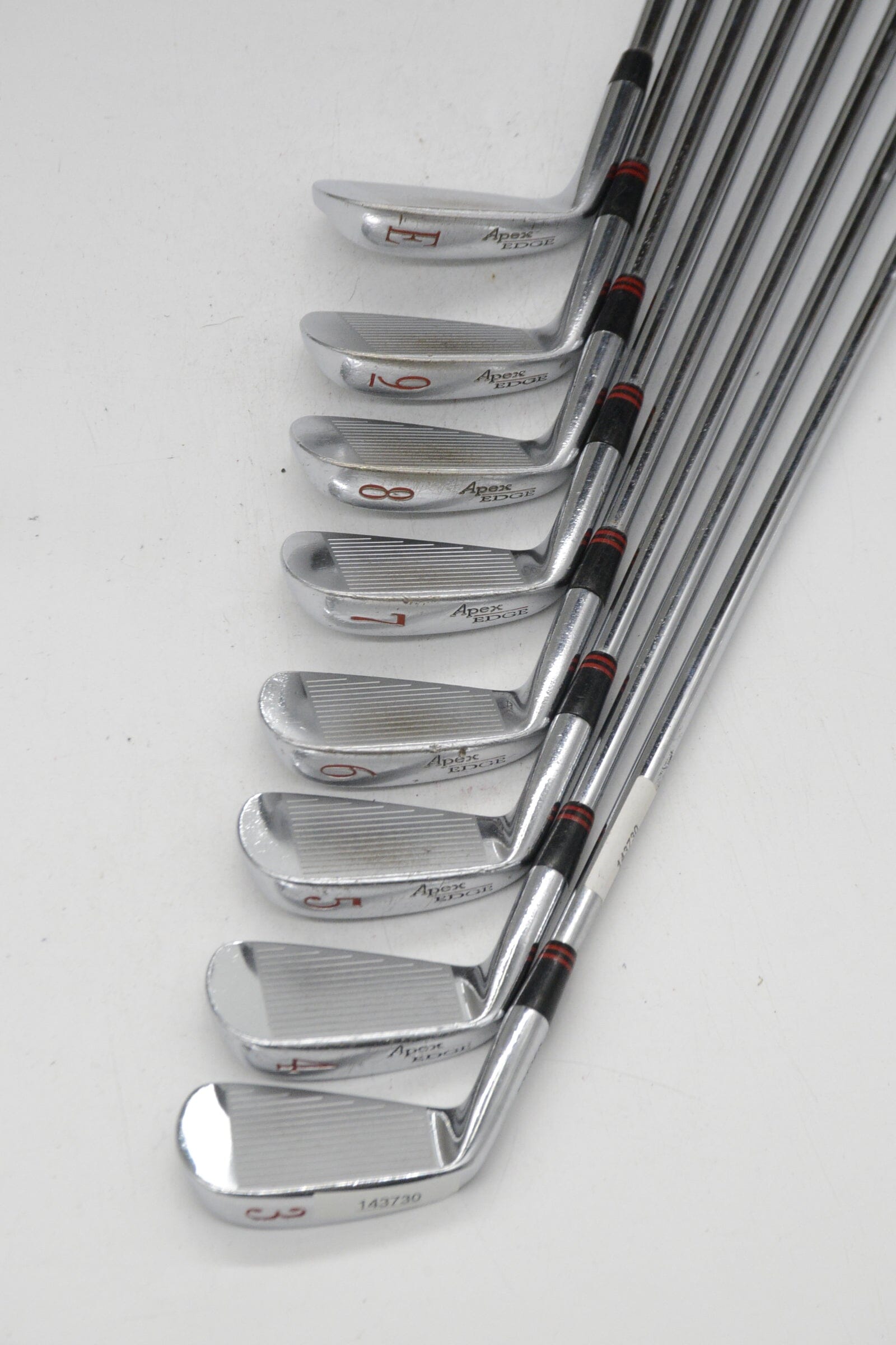 Ben Hogan Apex Edge Pro 3-PW Iron Set S Flex -0.25" Golf Clubs GolfRoots 