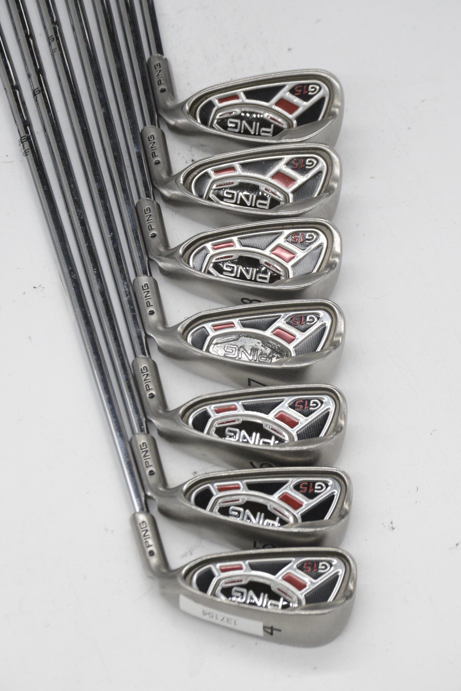 Ping G15 4-PW Iron Set S Flex Std Length Golf Clubs GolfRoots 