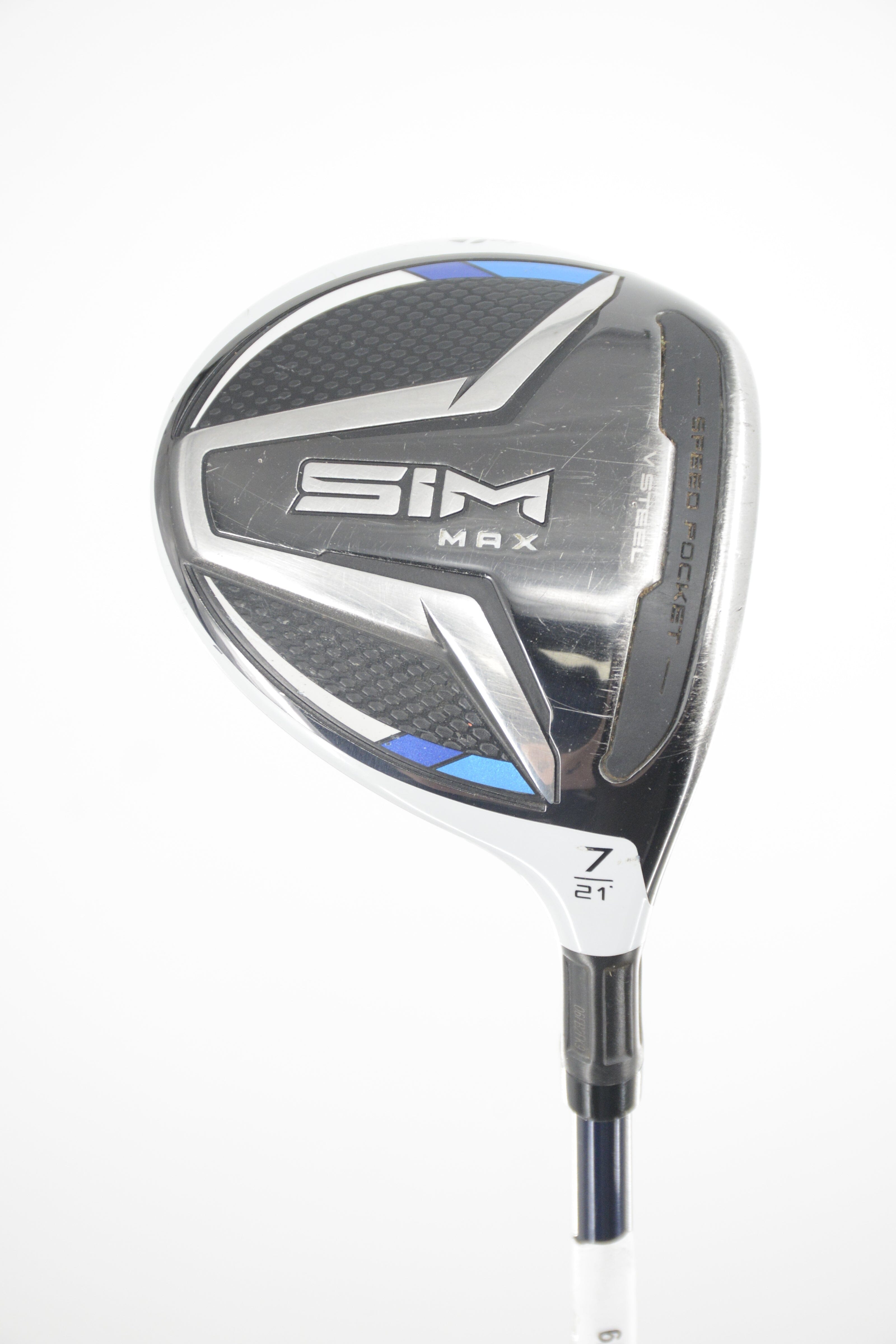 TaylorMade SIM Max 7 Wood SR Flex 41.5" Golf Clubs GolfRoots 