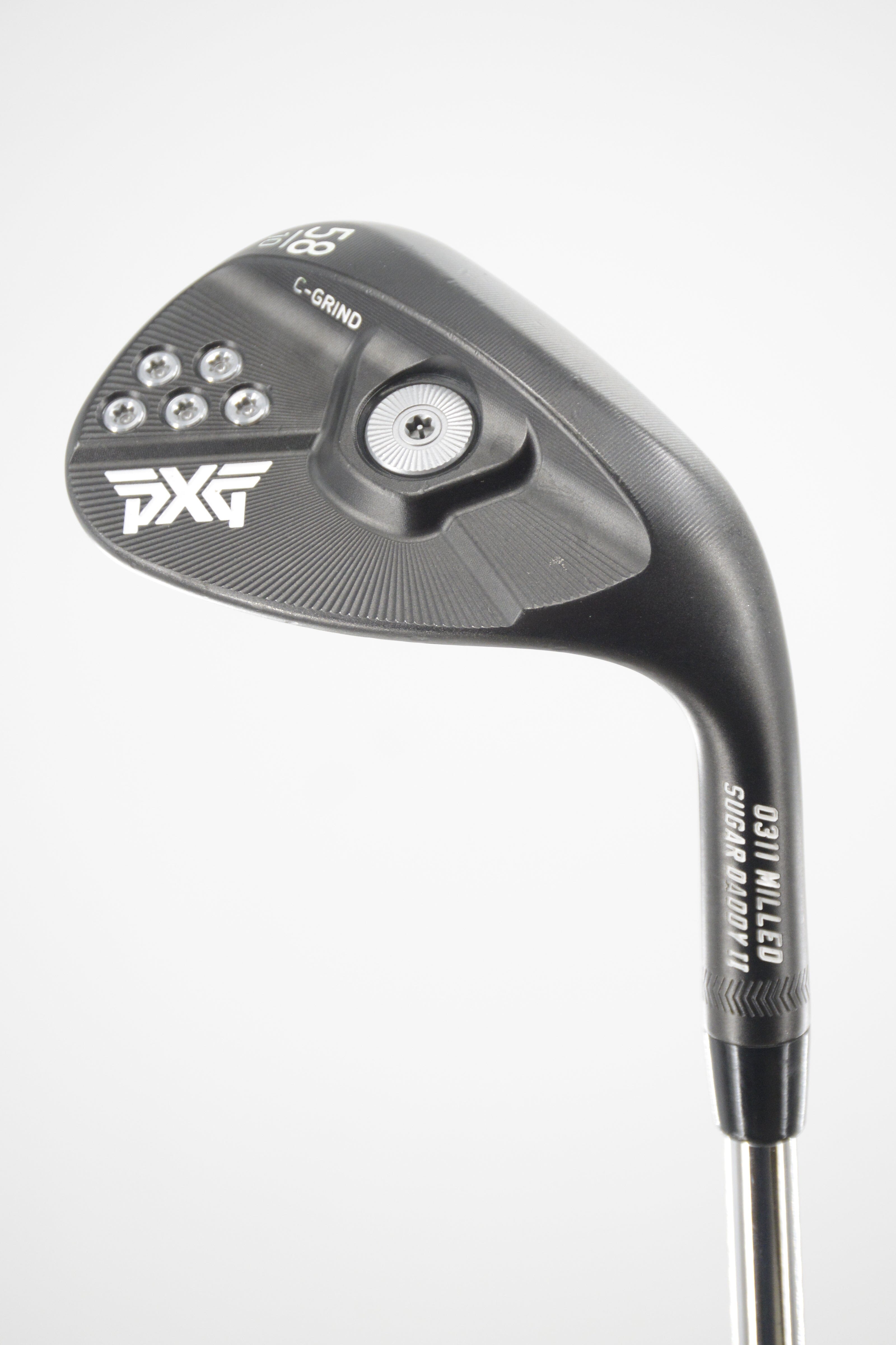 PXG 0311 Sugar Daddy Xtreme Dark 58 Degree Wedge S Flex 35" Golf Clubs GolfRoots 