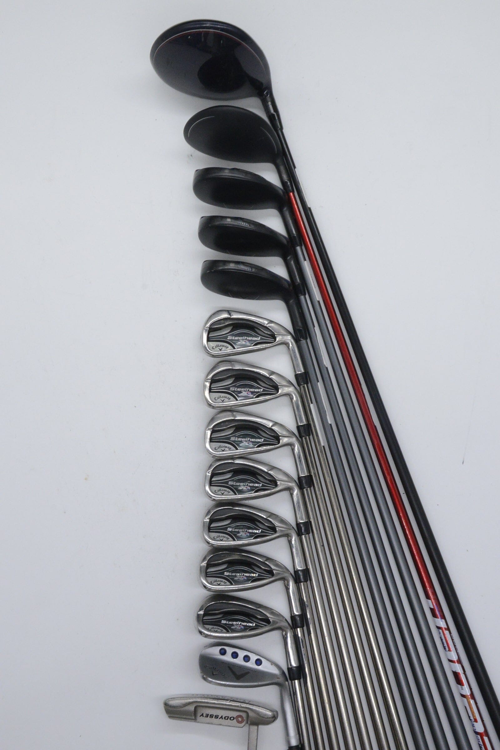 Callaway Steelhead XR Mixed Full Set S Flex -0.5" Golf Clubs GolfRoots 