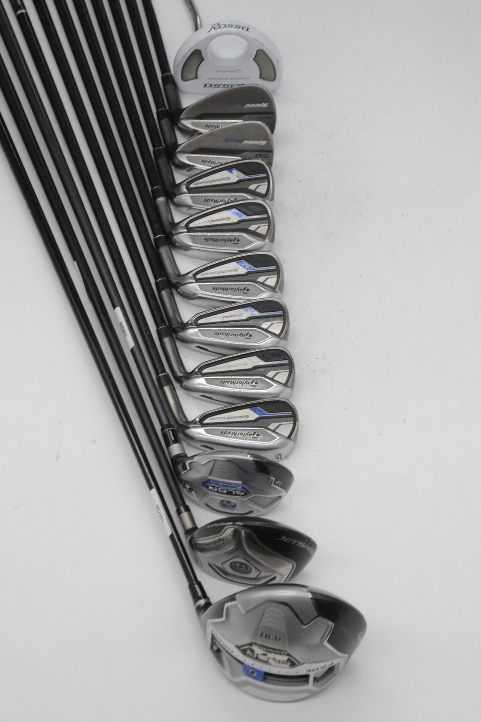 TaylorMade Speedblade Mixed Full Set R Flex -0.25" Golf Clubs GolfRoots 