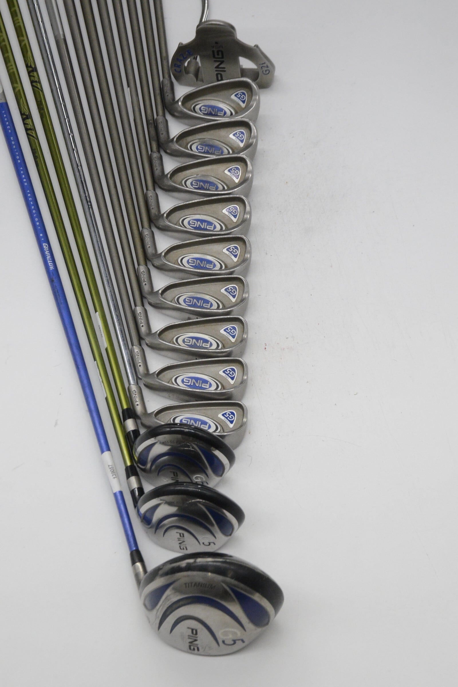 Ping G5 Mixed Full Set R Flex +0.25" Golf Clubs GolfRoots 