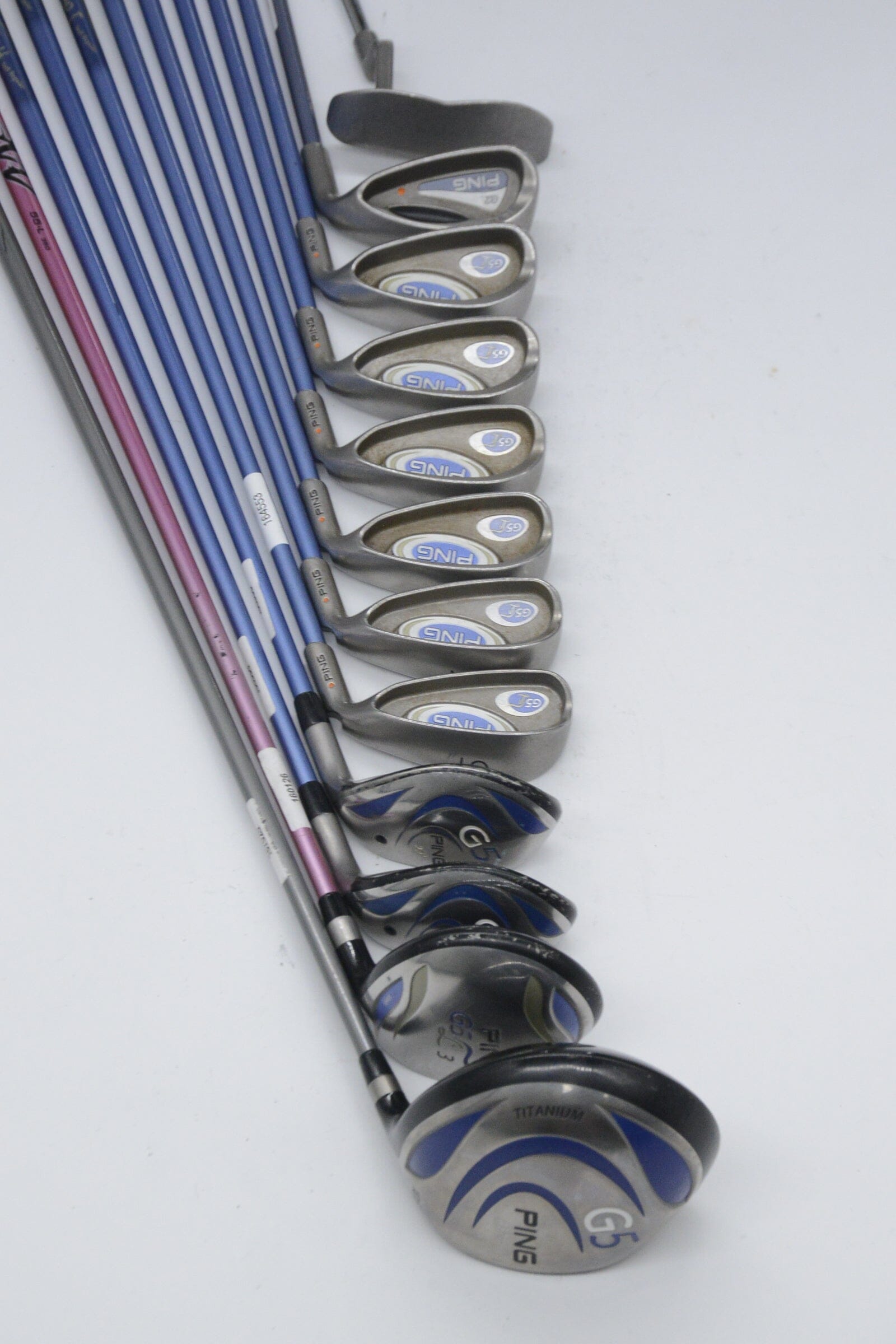 Women's Ping G5 L Mixed Full Set W Flex +0.25" Golf Clubs GolfRoots 
