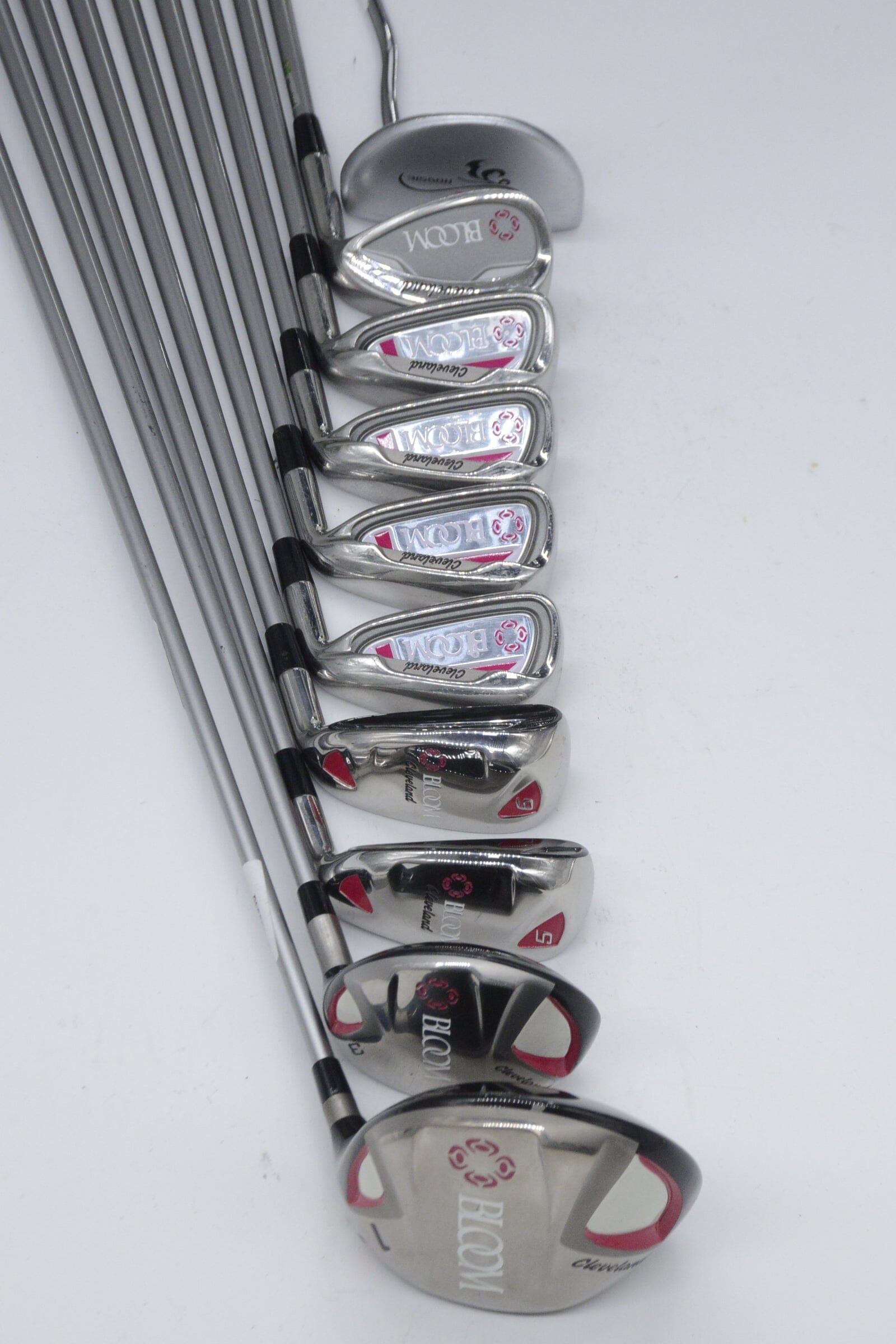 Women's *Dented* Cleveland Bloom Mixed Full Set W Flex Std Length Golf Clubs GolfRoots 