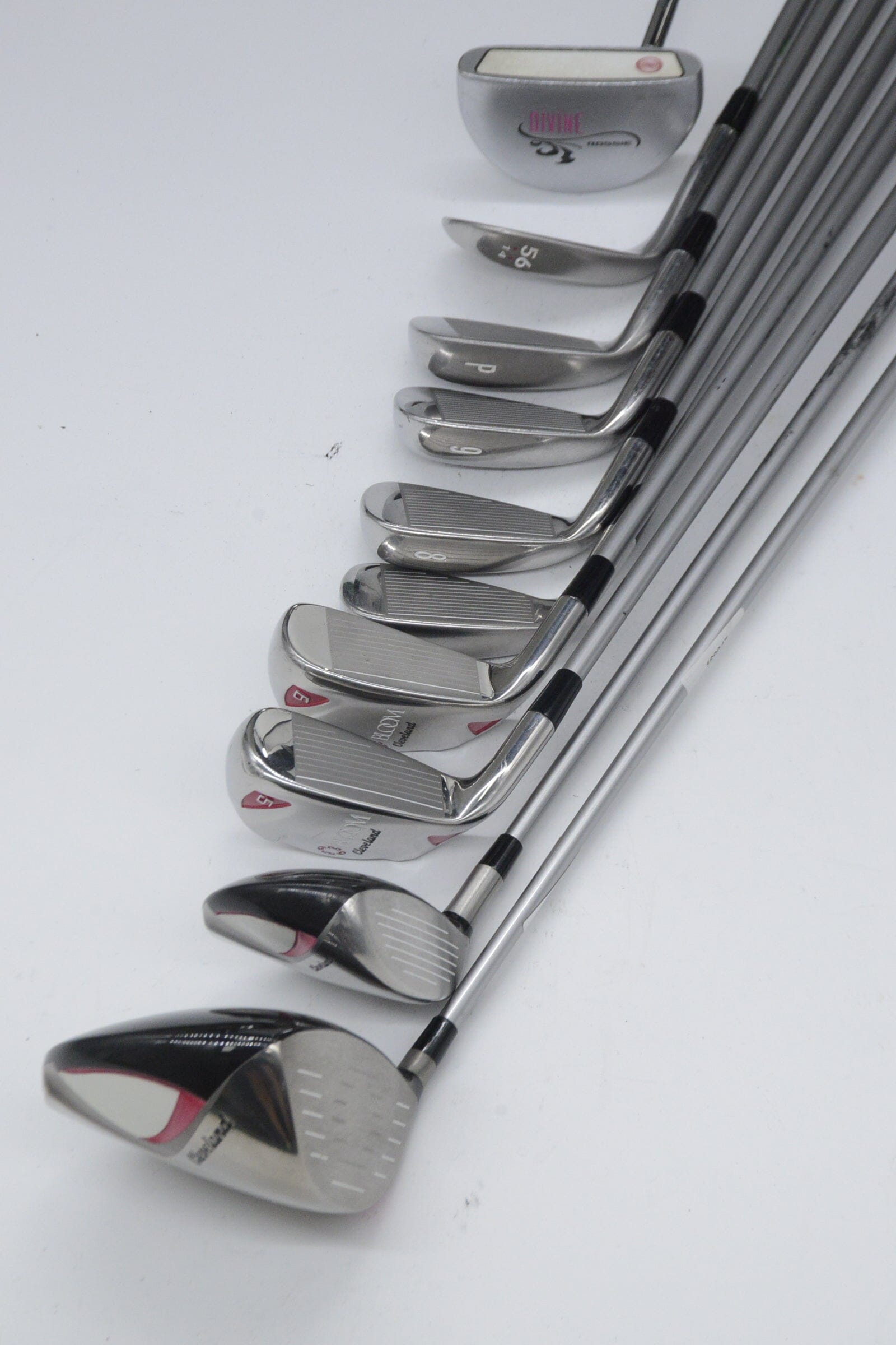 Women's *Dented* Cleveland Bloom Mixed Full Set W Flex Std Length Golf Clubs GolfRoots 