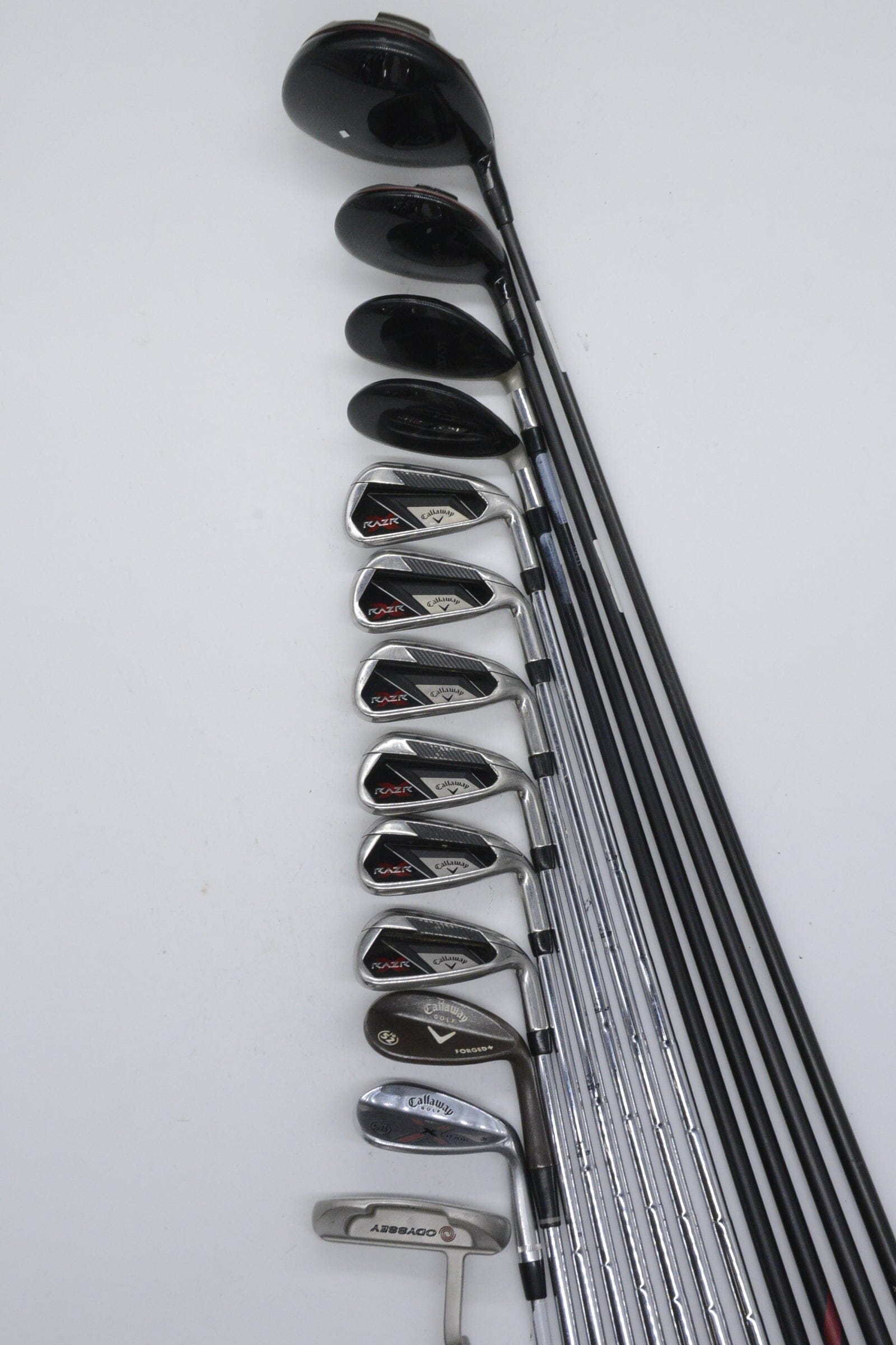 Callaway RAZR X Mixed Full Set S Flex -0.5" Golf Clubs GolfRoots 