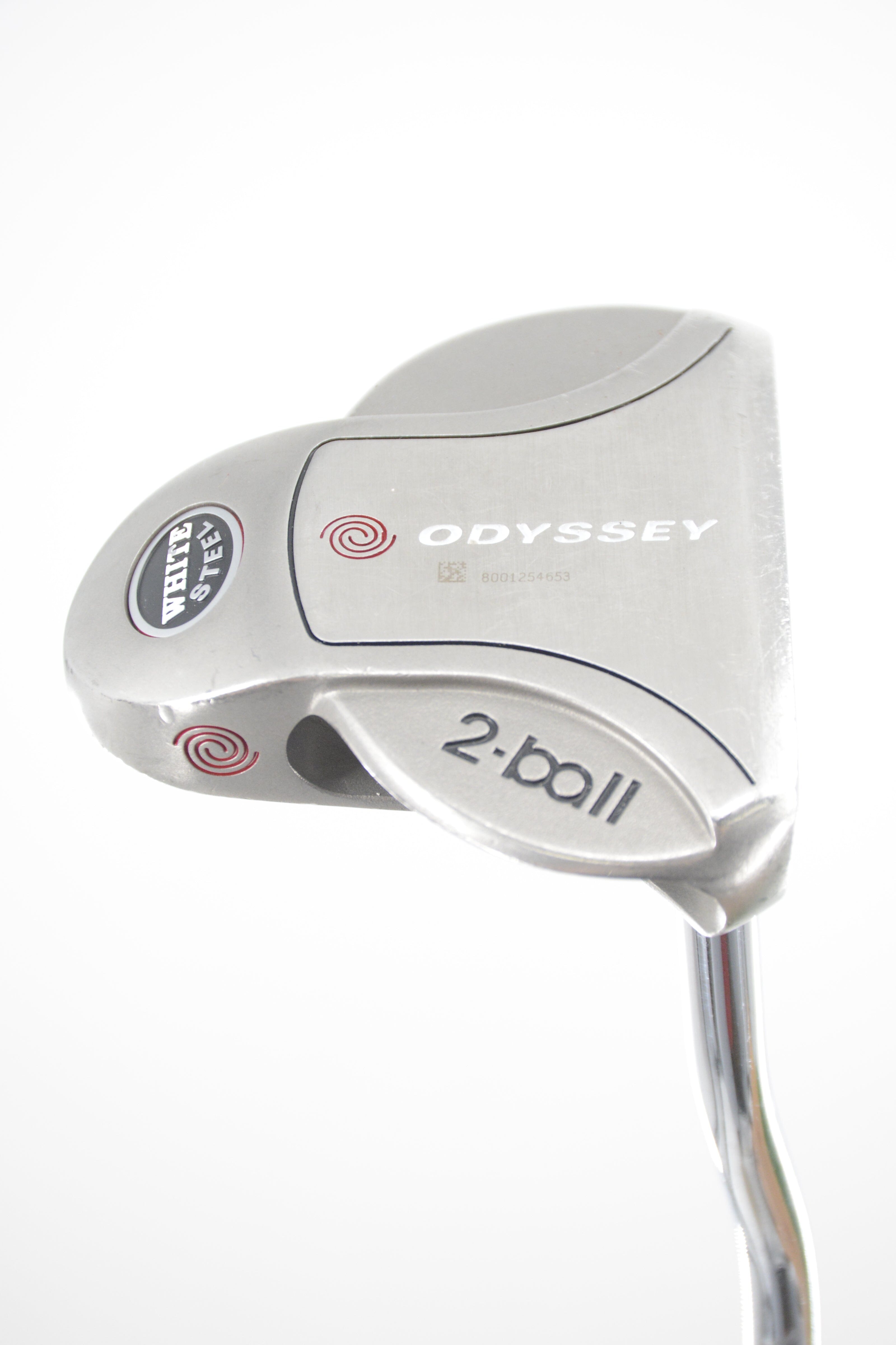 Odyssey White Steel 2-Ball Putter 34" Golf Clubs GolfRoots 