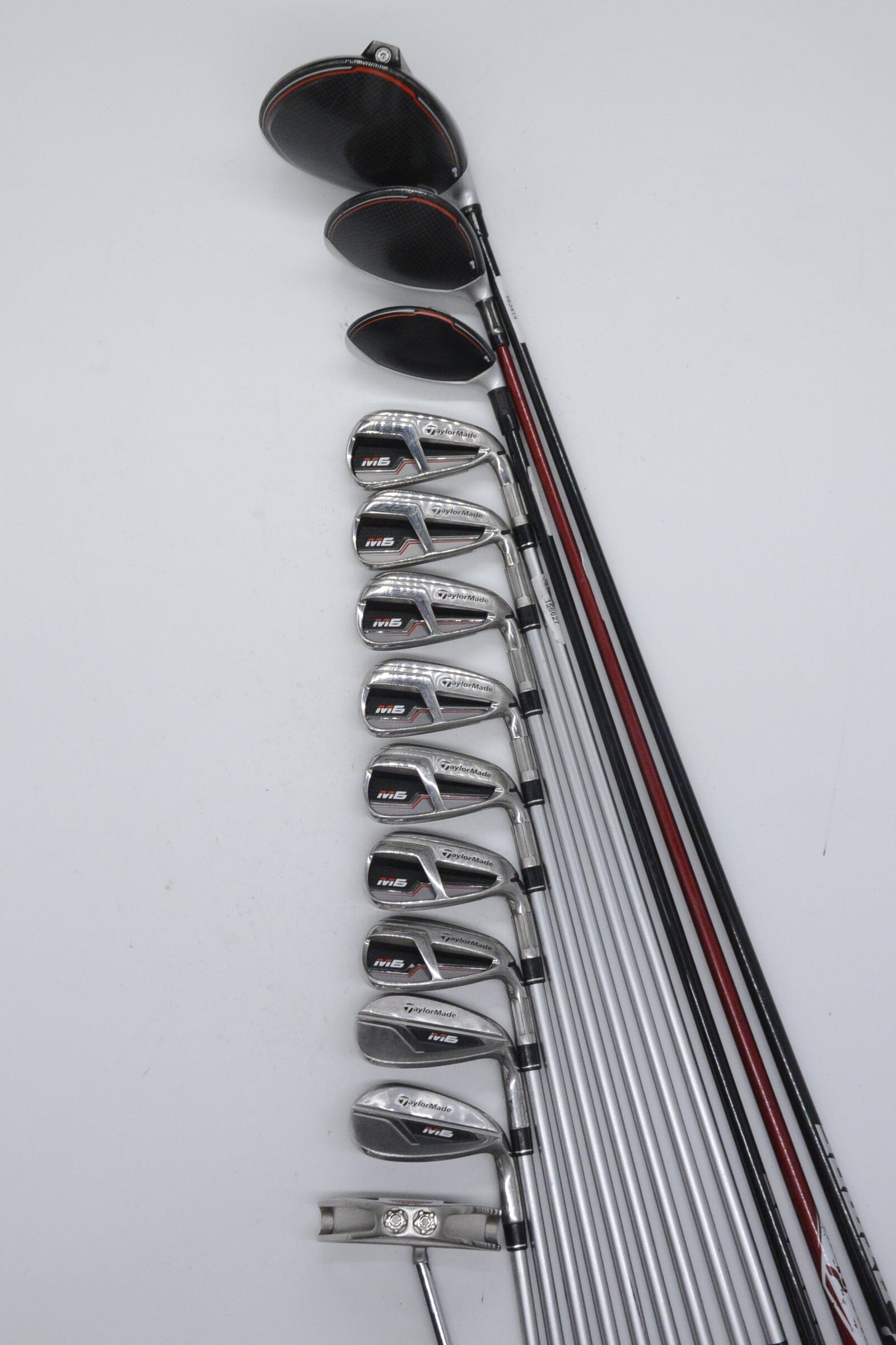 TaylorMade M6 Mixed Full Set R Flex +1" Golf Clubs GolfRoots 