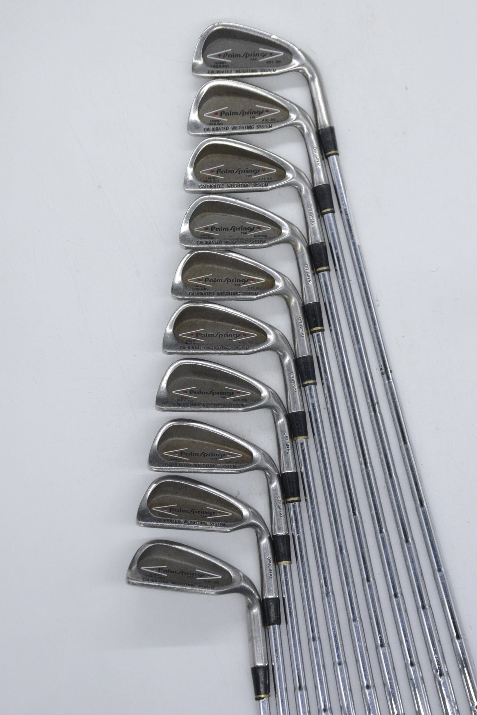 Palm Springs 431 SS 2-PW, SW Iron Set S Flex -0.5" Golf Clubs GolfRoots 