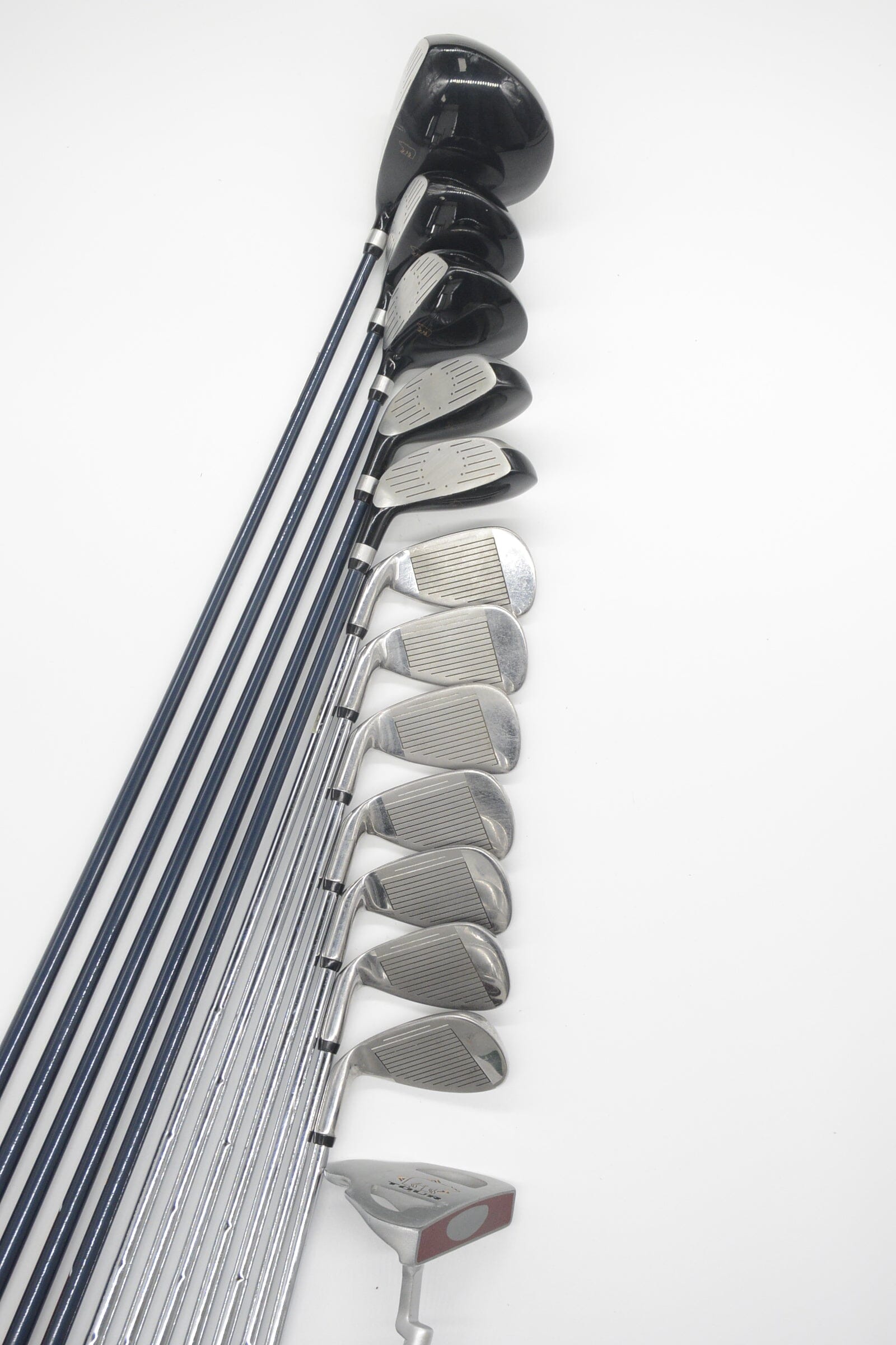 Golden Bear Hi Launch Tour Mixed Full Set Uniflex Std Length Golf Clubs GolfRoots 