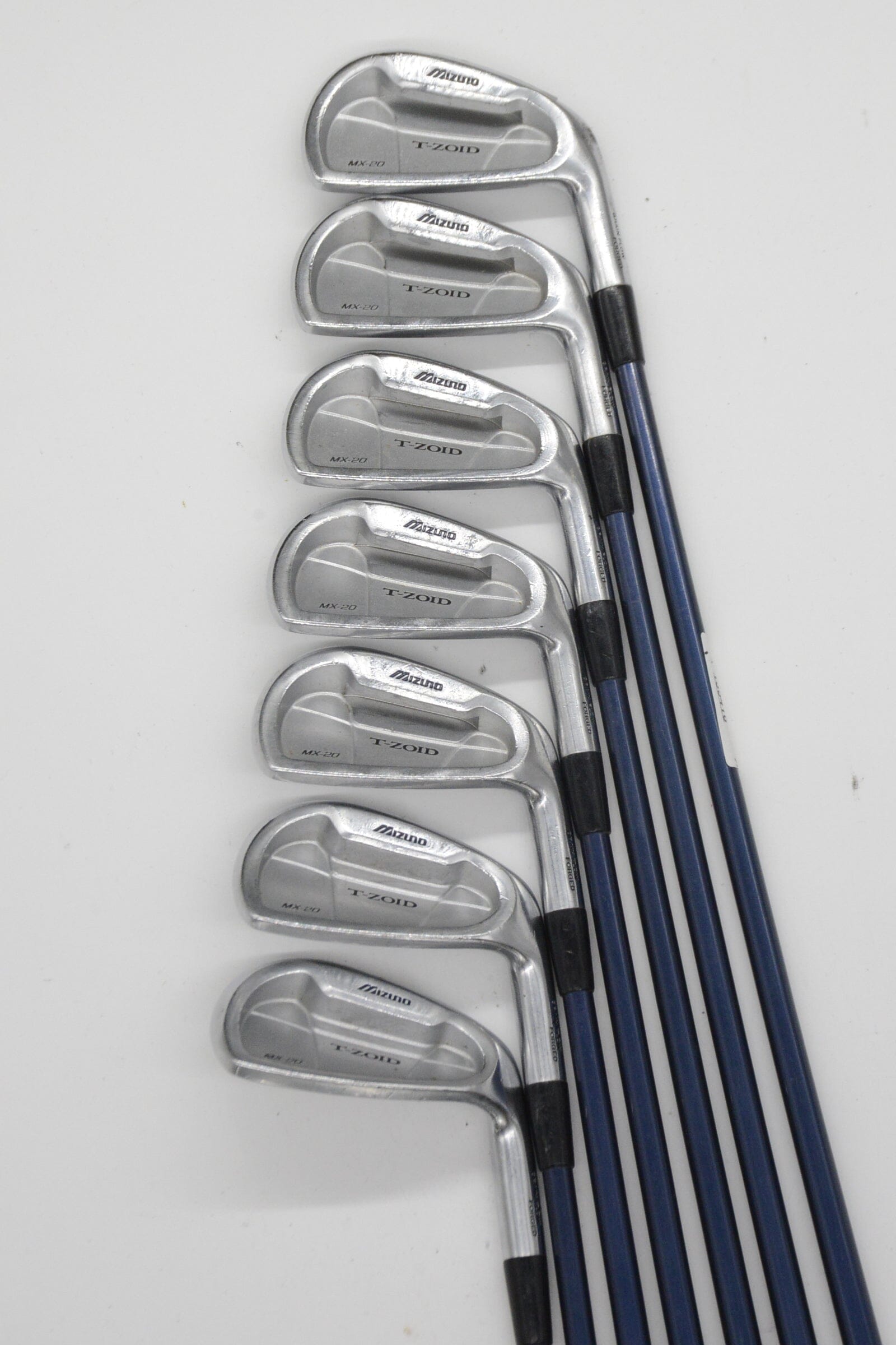 Mizuno MX 20 3-8, PW Iron Set R Flex -0.25" Golf Clubs GolfRoots 