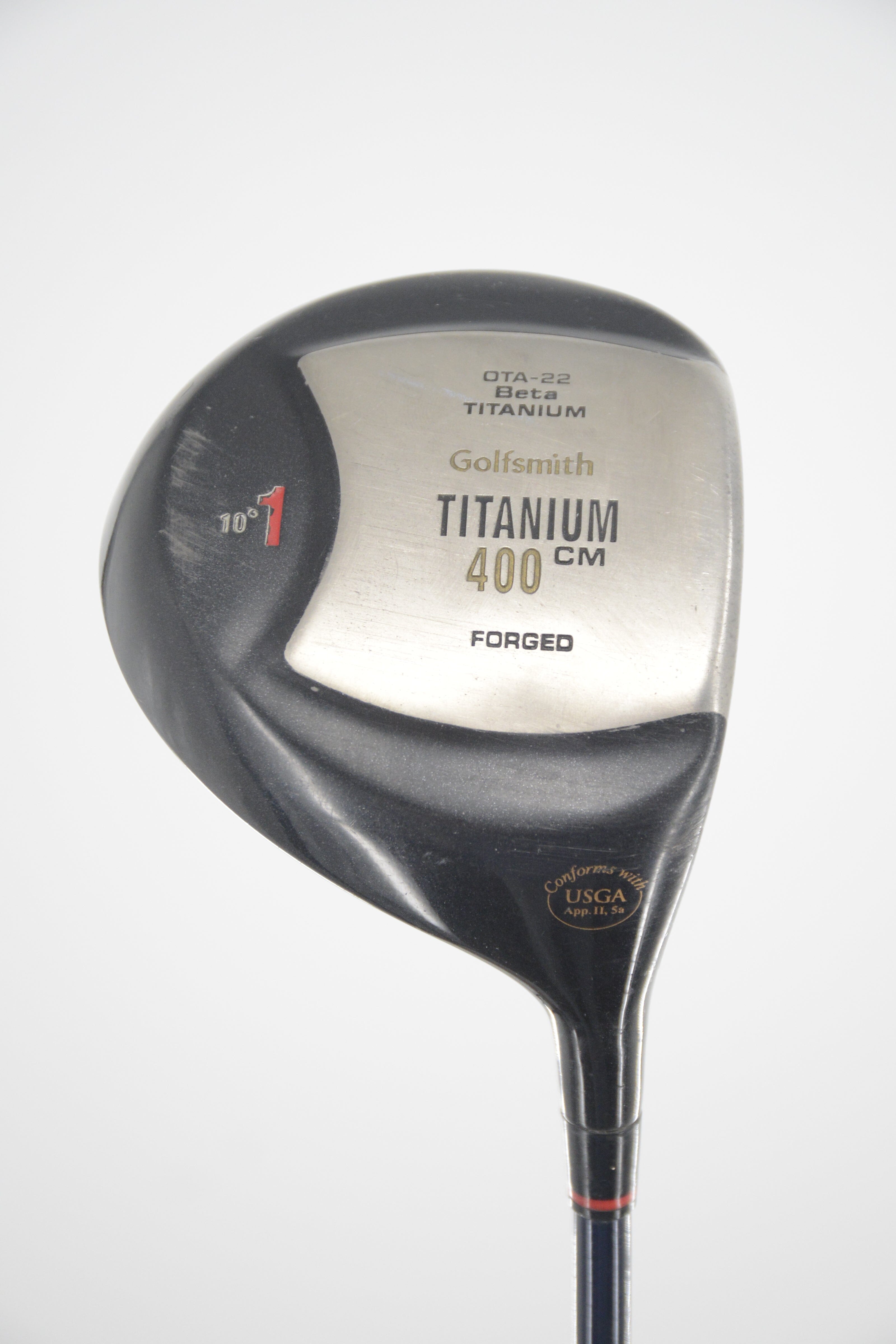 Golfsmith Titanium 400 CM 10 Degree Driver R Flex 45.5" Golf Clubs GolfRoots 